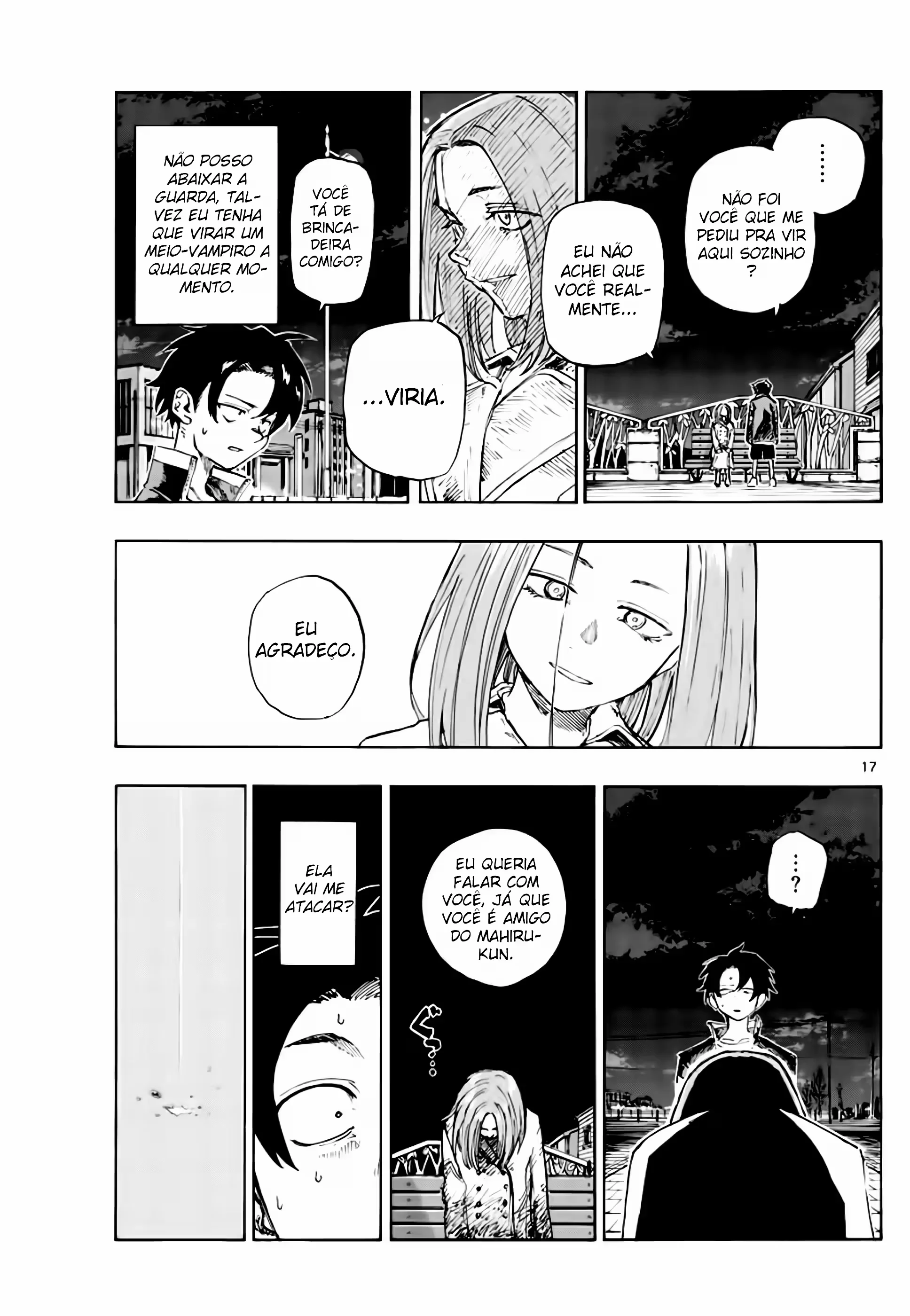 Yofukashi no uta Capítulo 151 Página 9