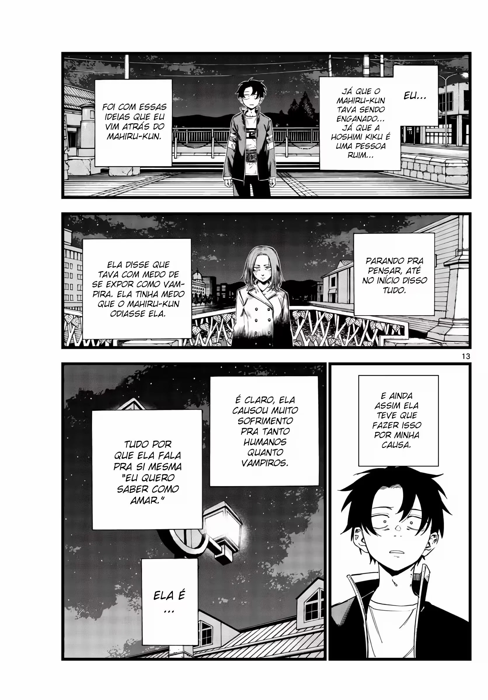 Yofukashi no uta Capítulo 152 Página 10