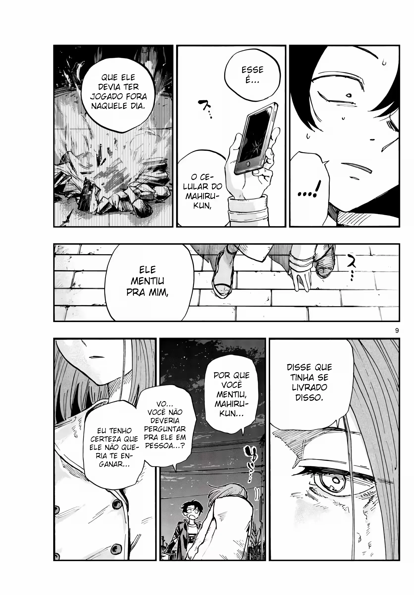 Yofukashi no uta Capítulo 152 Página 15