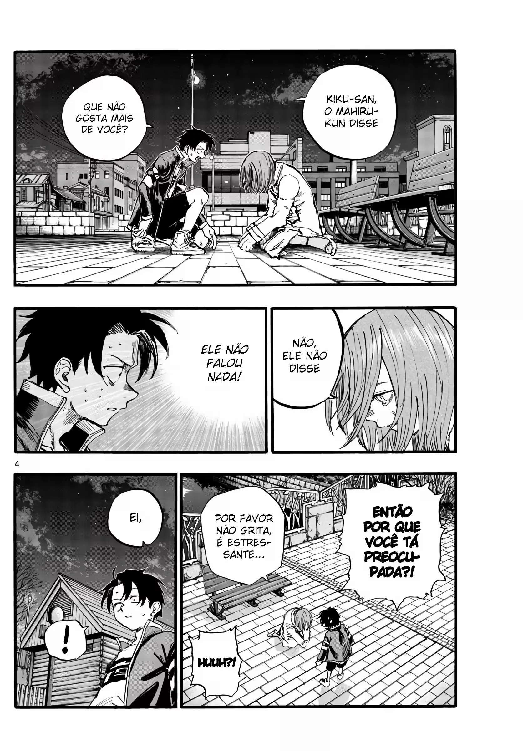 Yofukashi no uta Capítulo 152 Página 3