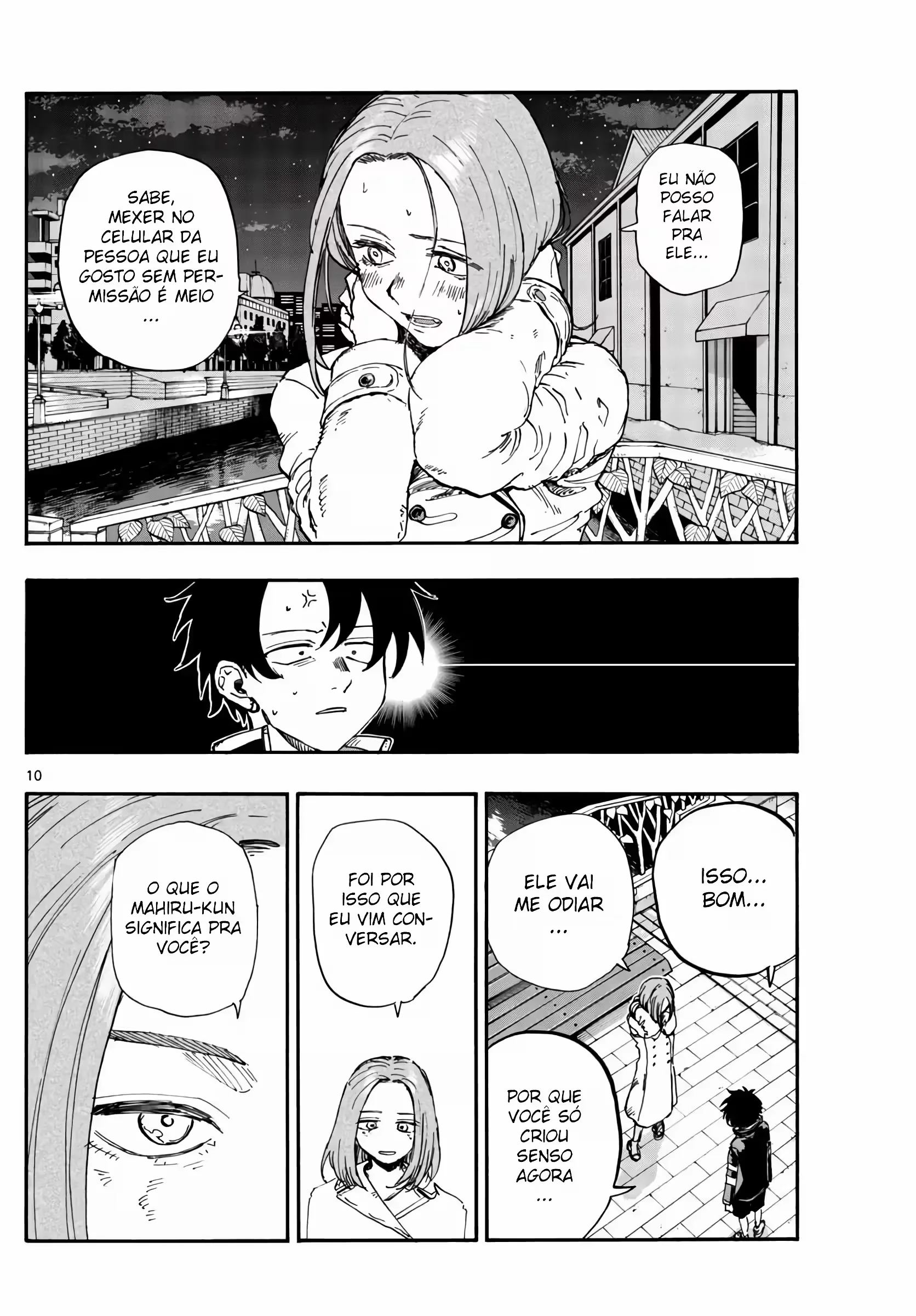 Yofukashi no uta Capítulo 152 Página 6