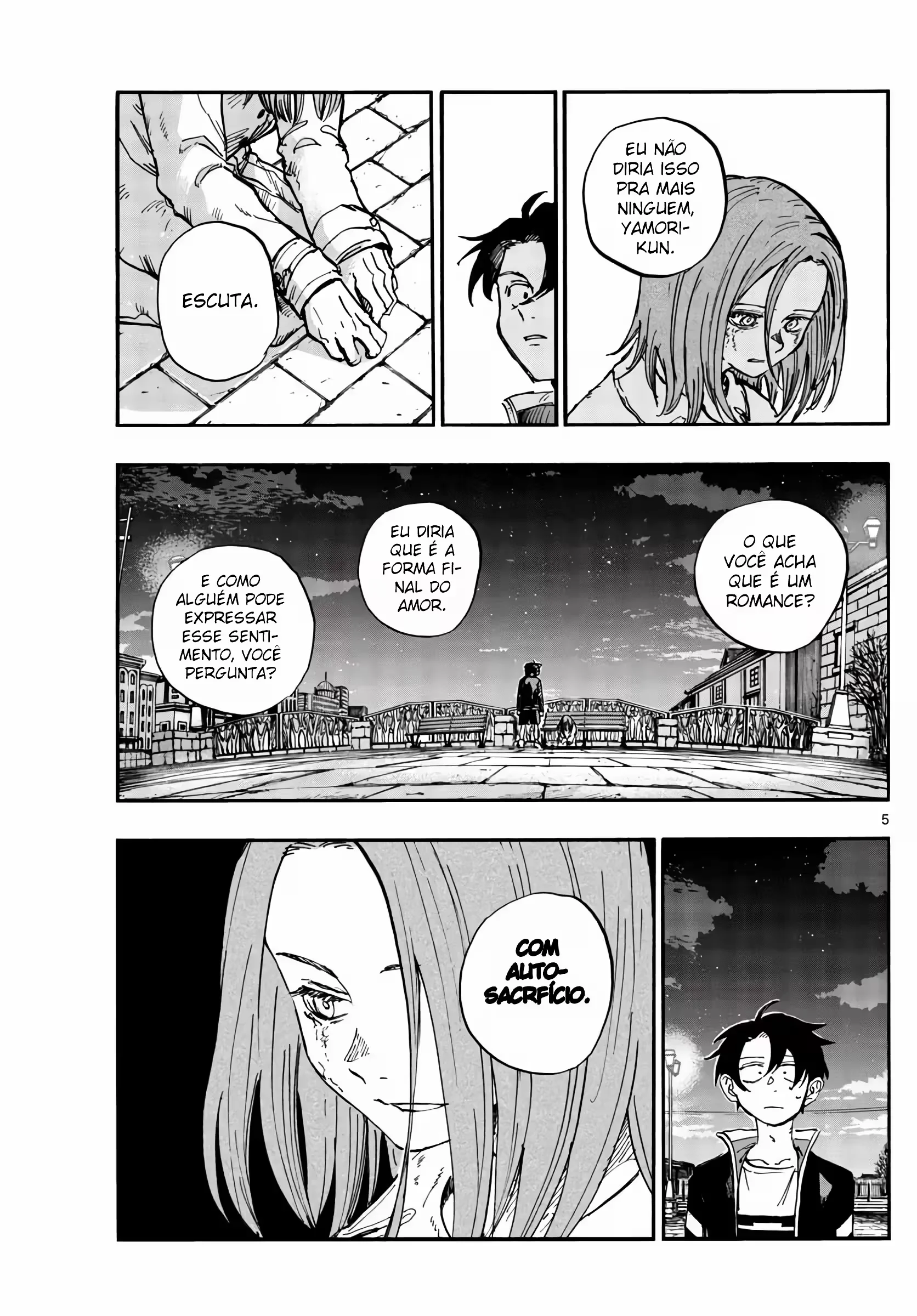 Yofukashi no uta Capítulo 152 Página 8