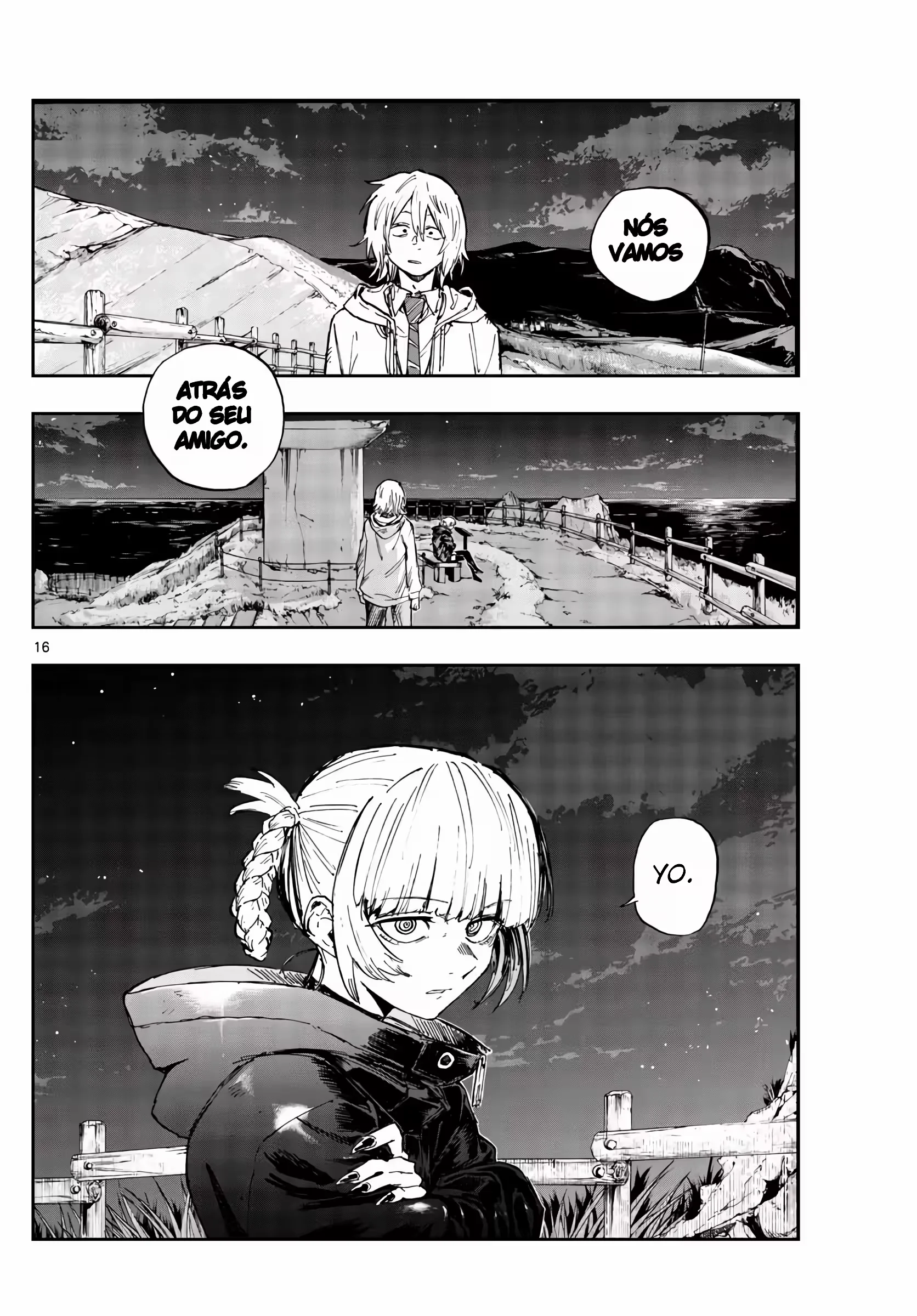 Yofukashi no uta Capítulo 153 Página 3