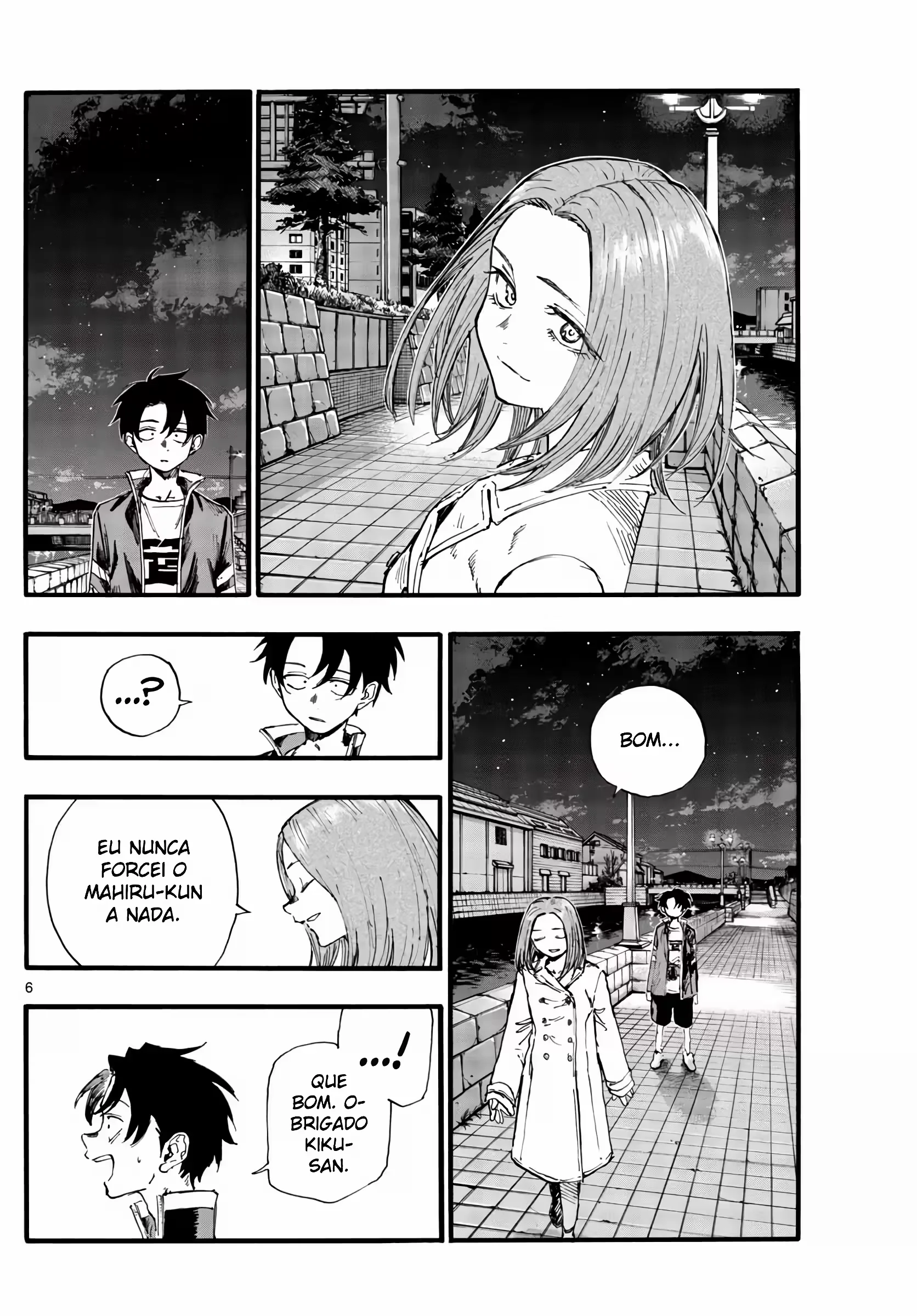 Yofukashi no uta Capítulo 153 Página 6