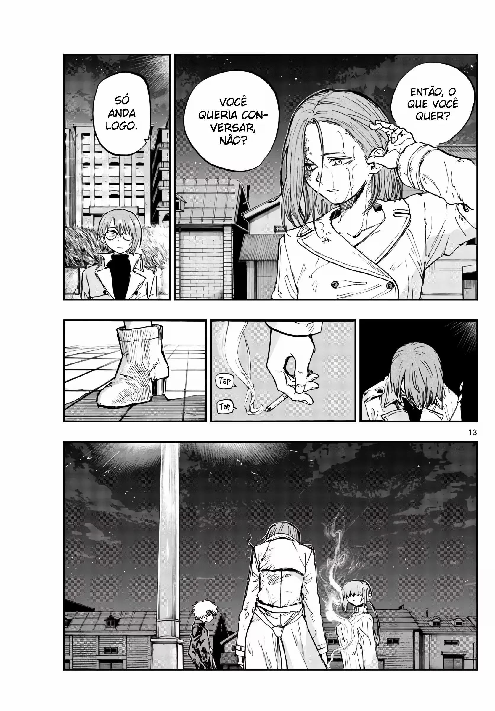 Yofukashi no uta Capítulo 154 Página 2