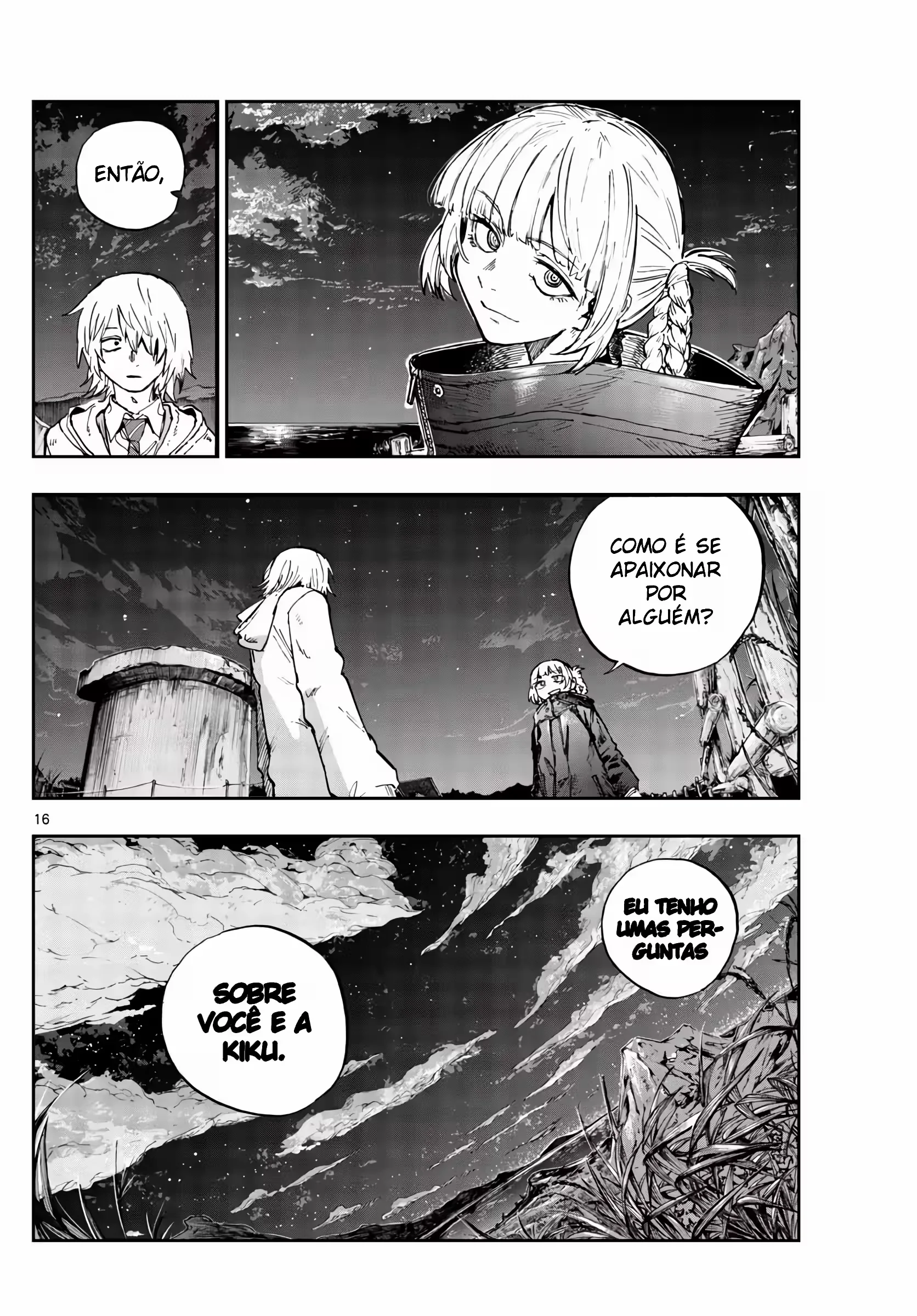 Yofukashi no uta Capítulo 154 Página 4