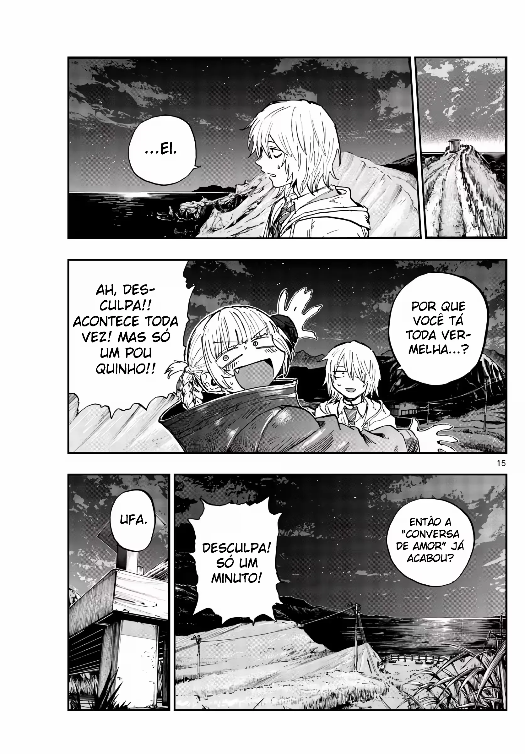 Yofukashi no uta Capítulo 154 Página 8