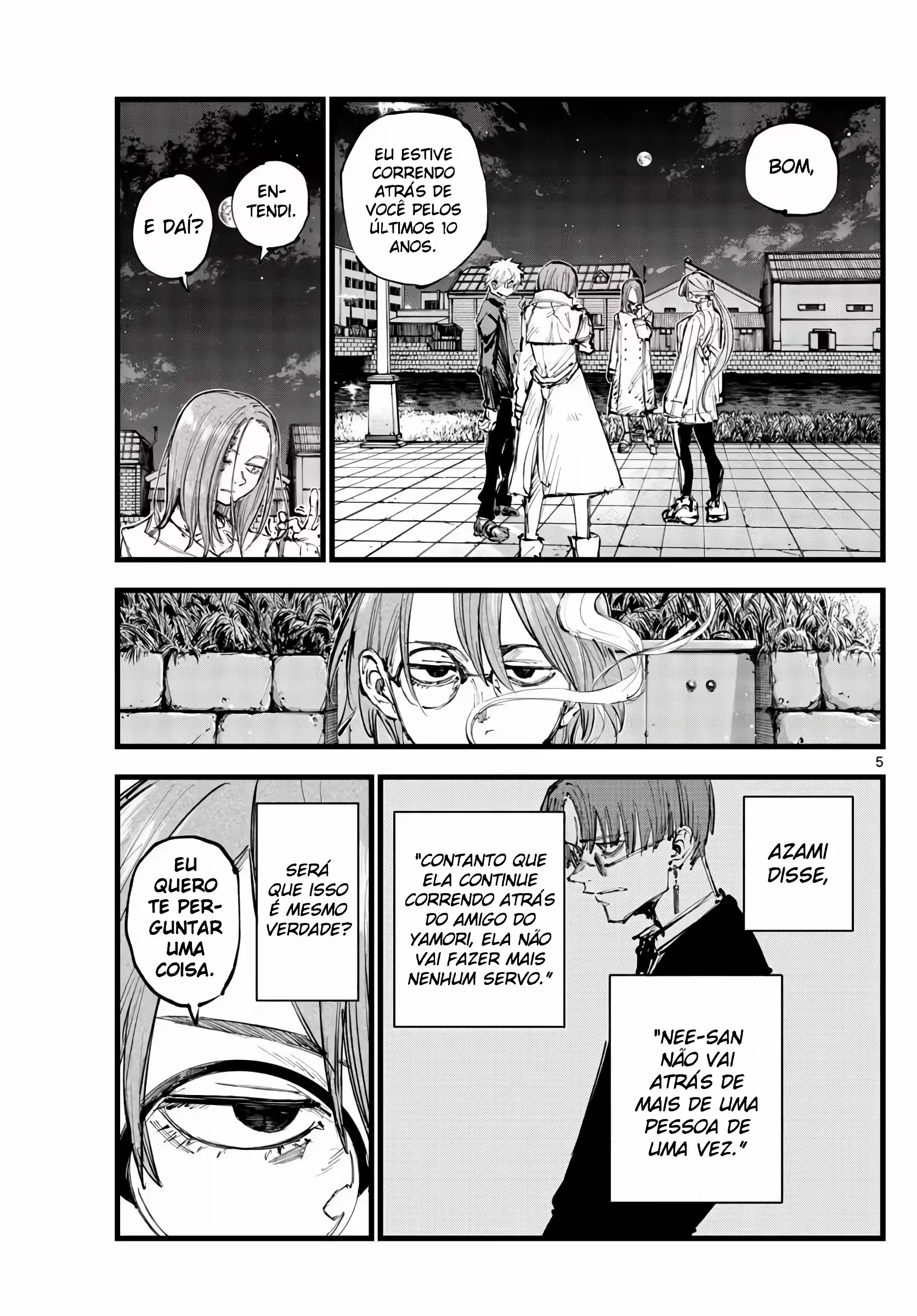 Yofukashi no uta Capítulo 155 Página 12
