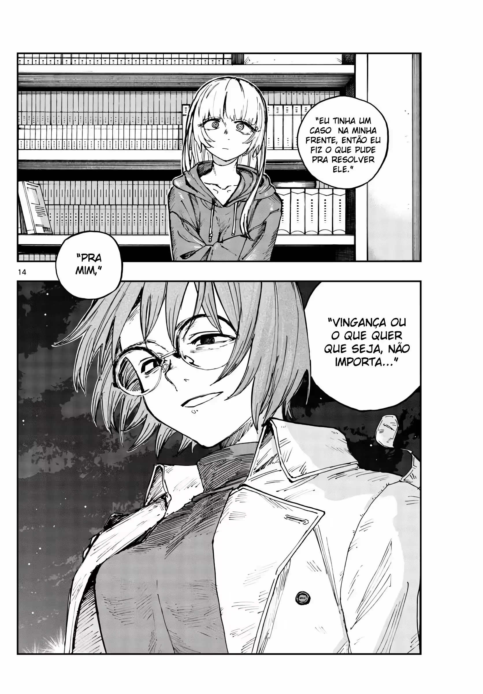 Yofukashi no uta Capítulo 155 Página 15