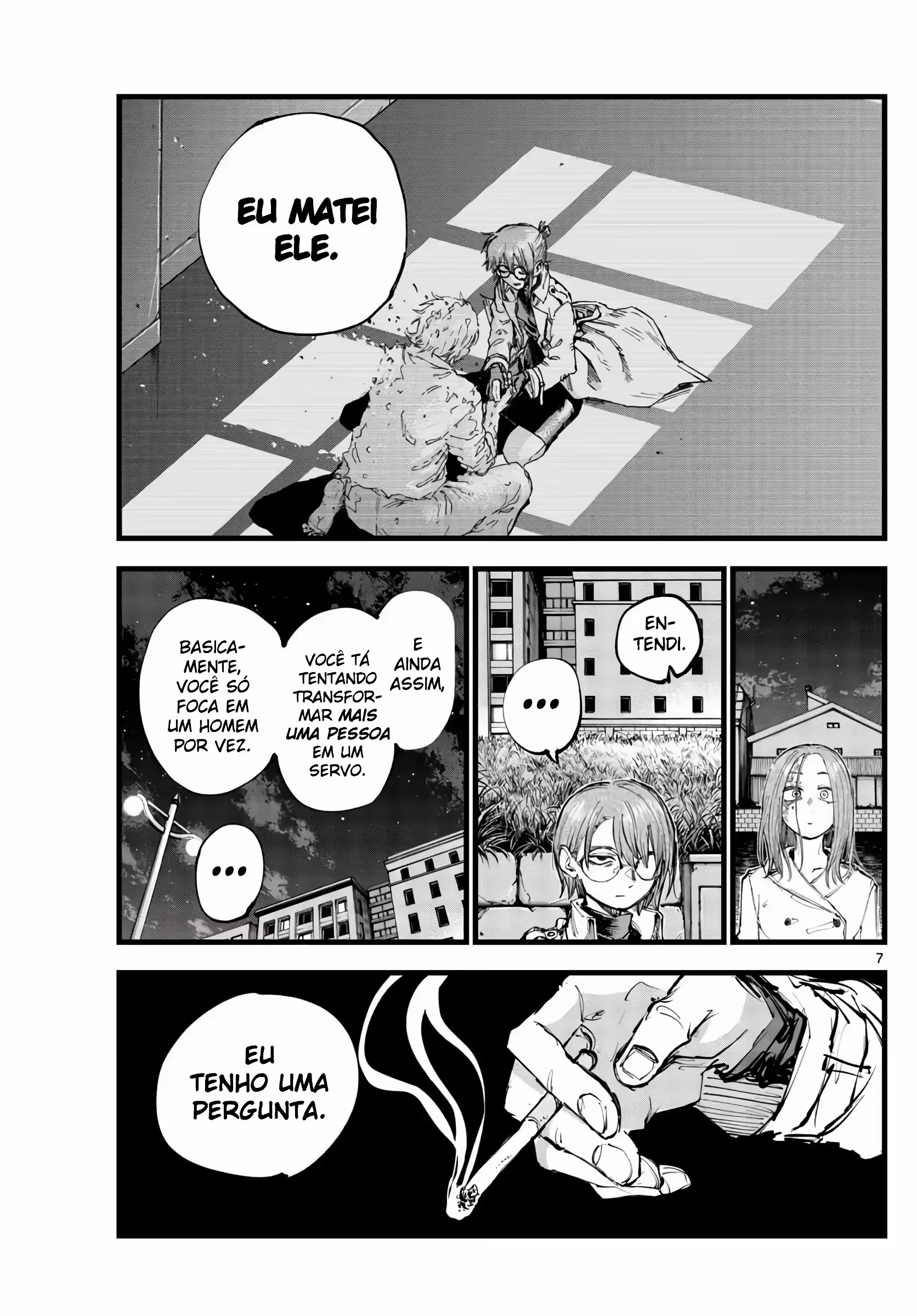 Yofukashi no uta Capítulo 155 Página 3
