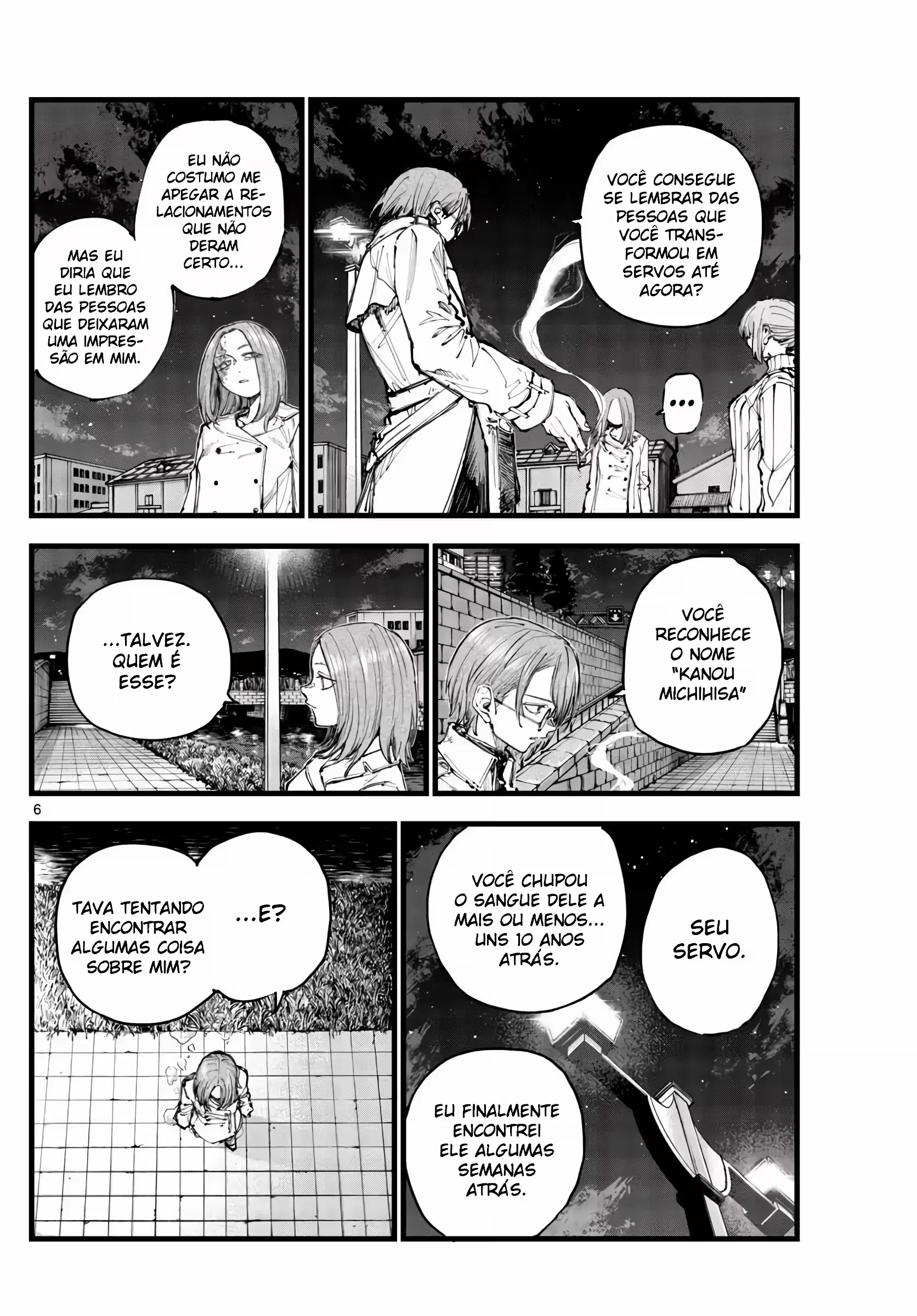 Yofukashi no uta Capítulo 155 Página 4