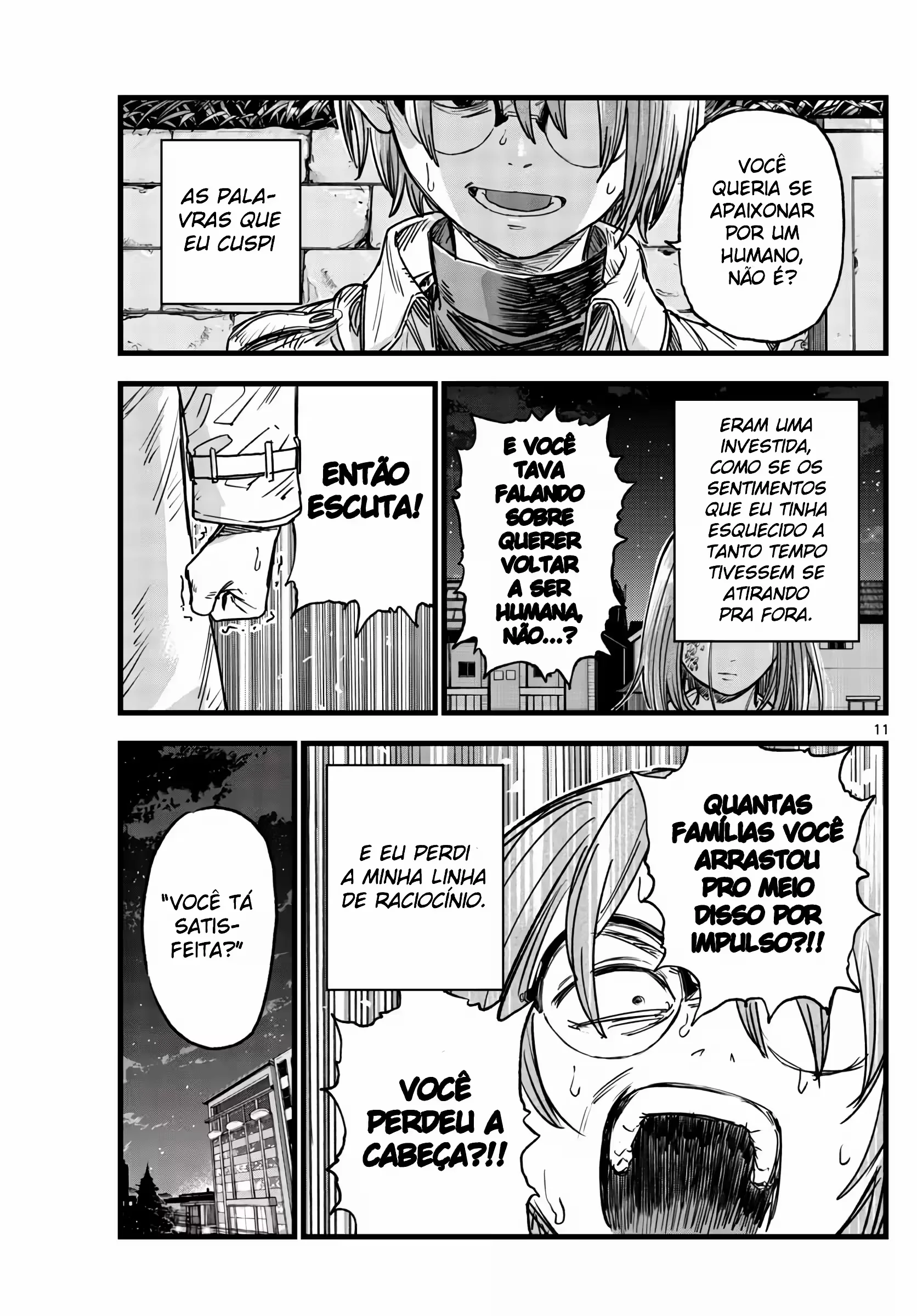 Yofukashi no uta Capítulo 156 Página 12