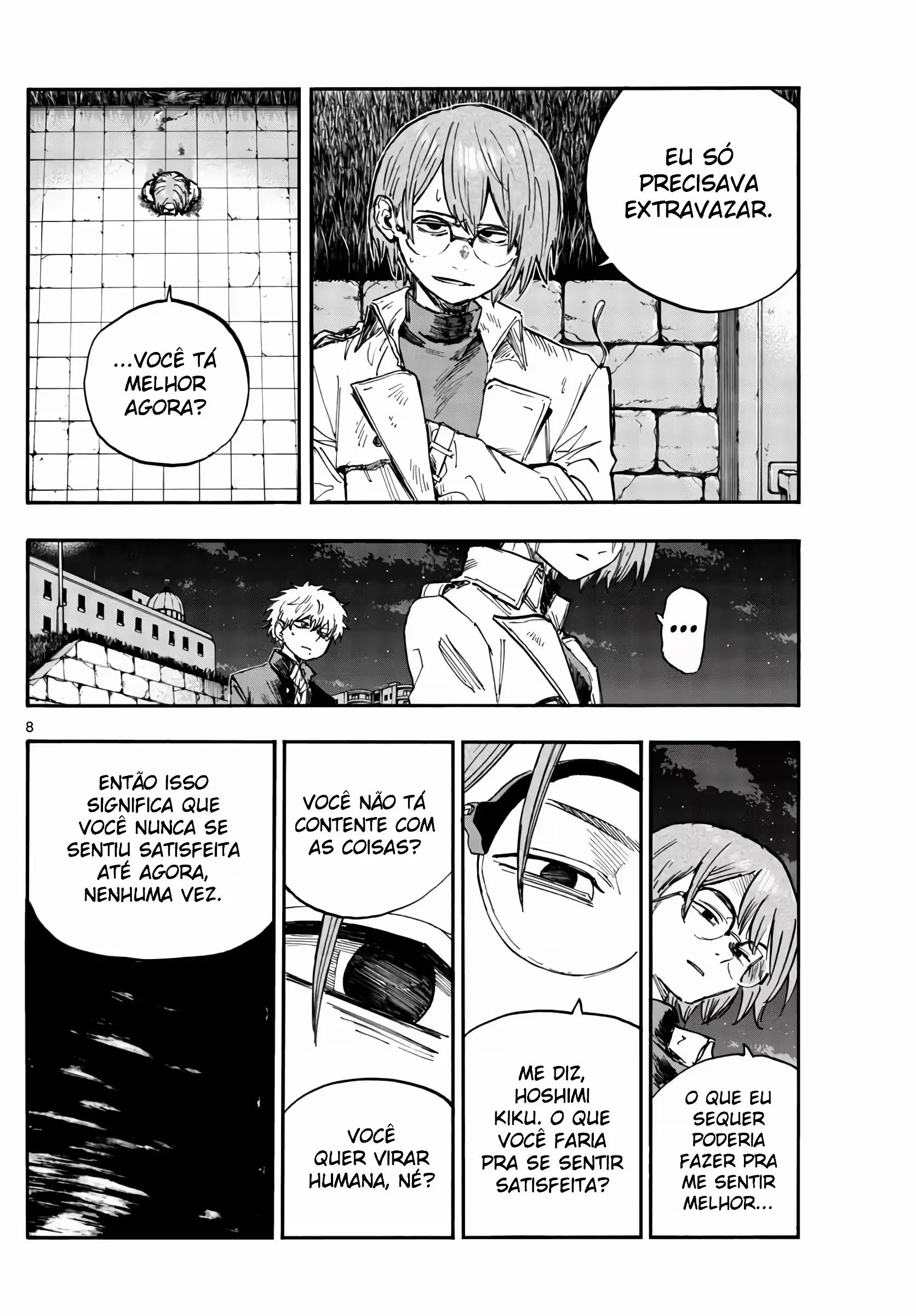 Yofukashi no uta Capítulo 156 Página 5