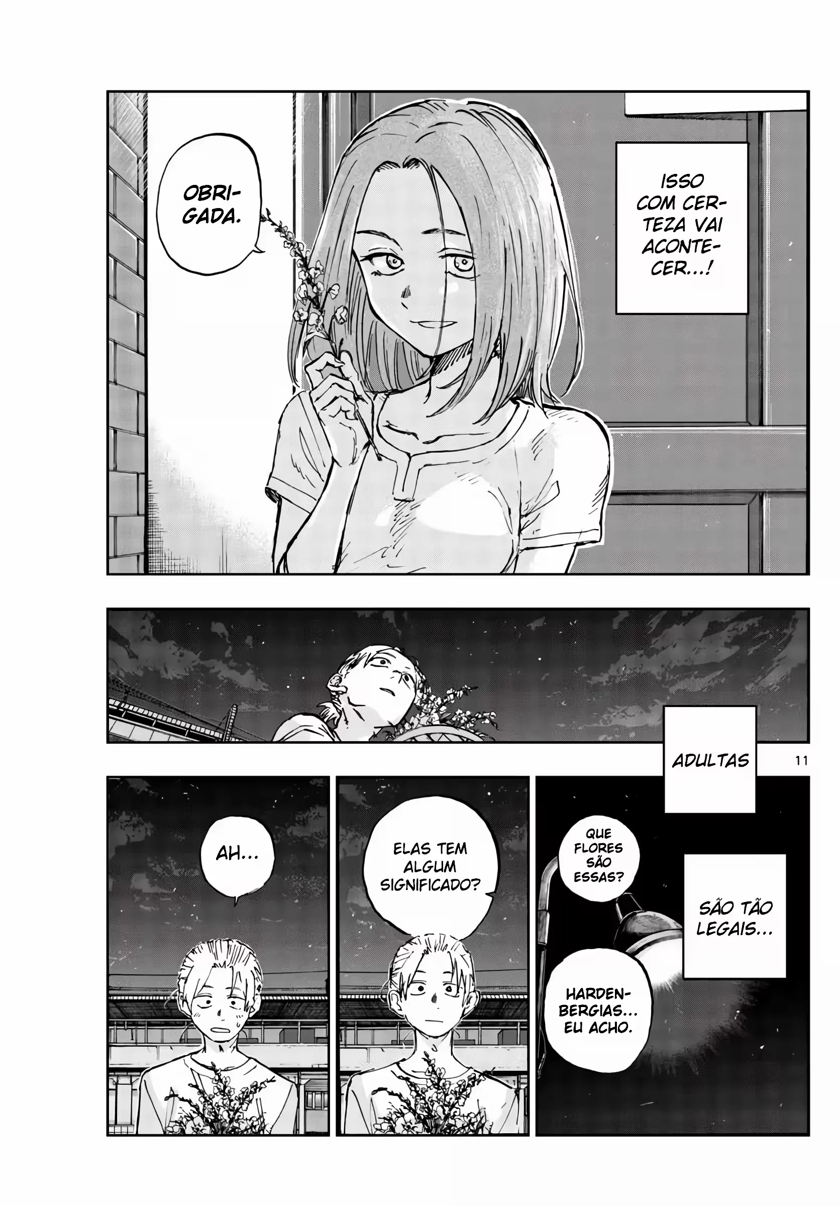 Yofukashi no uta Capítulo 157 Página 10