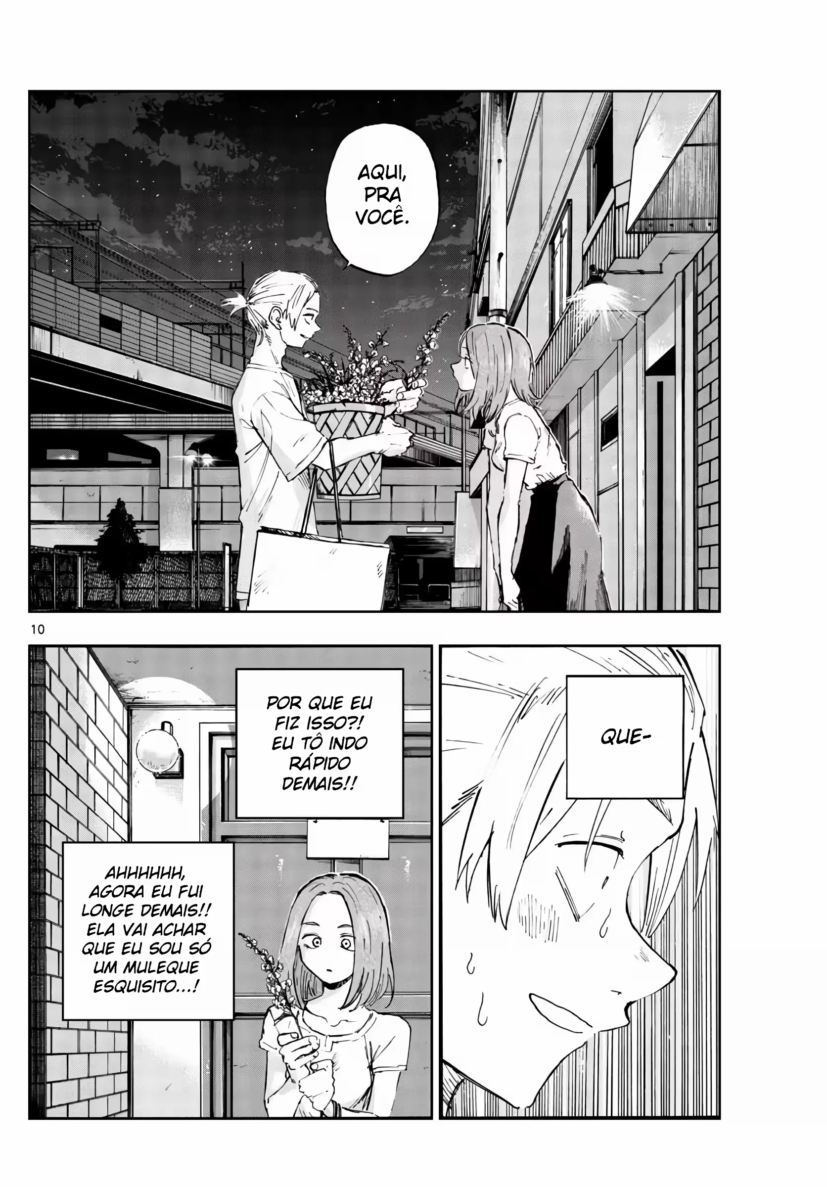 Yofukashi no uta Capítulo 157 Página 12