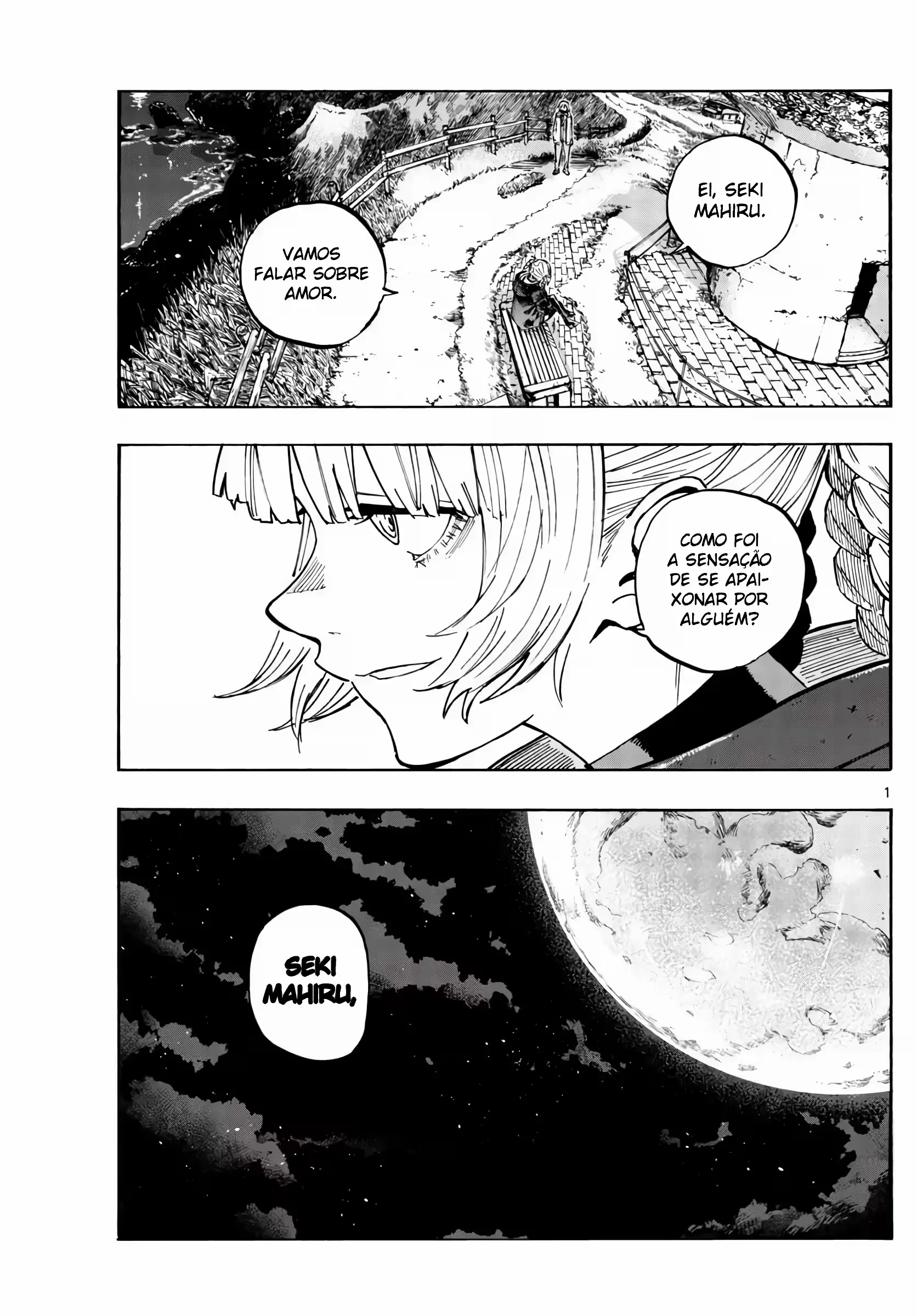 Yofukashi no uta Capítulo 157 Página 13