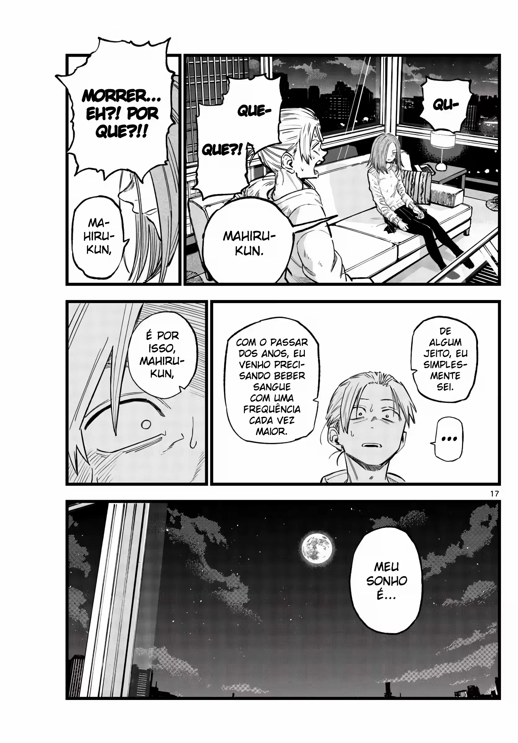 Yofukashi no uta Capítulo 157 Página 8