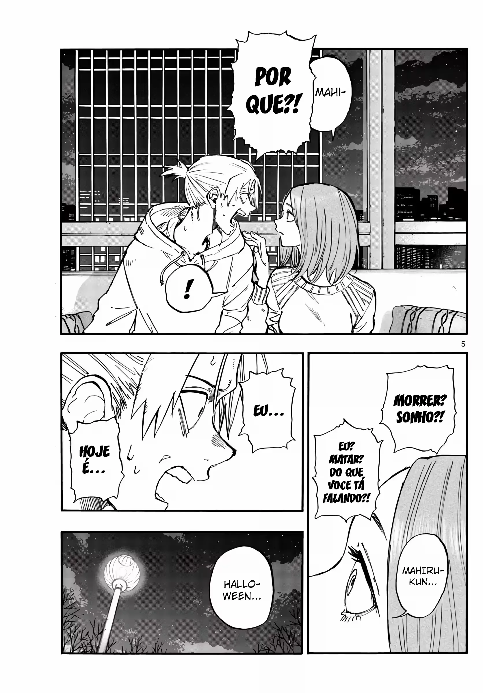 Yofukashi no uta Capítulo 158 Página 10