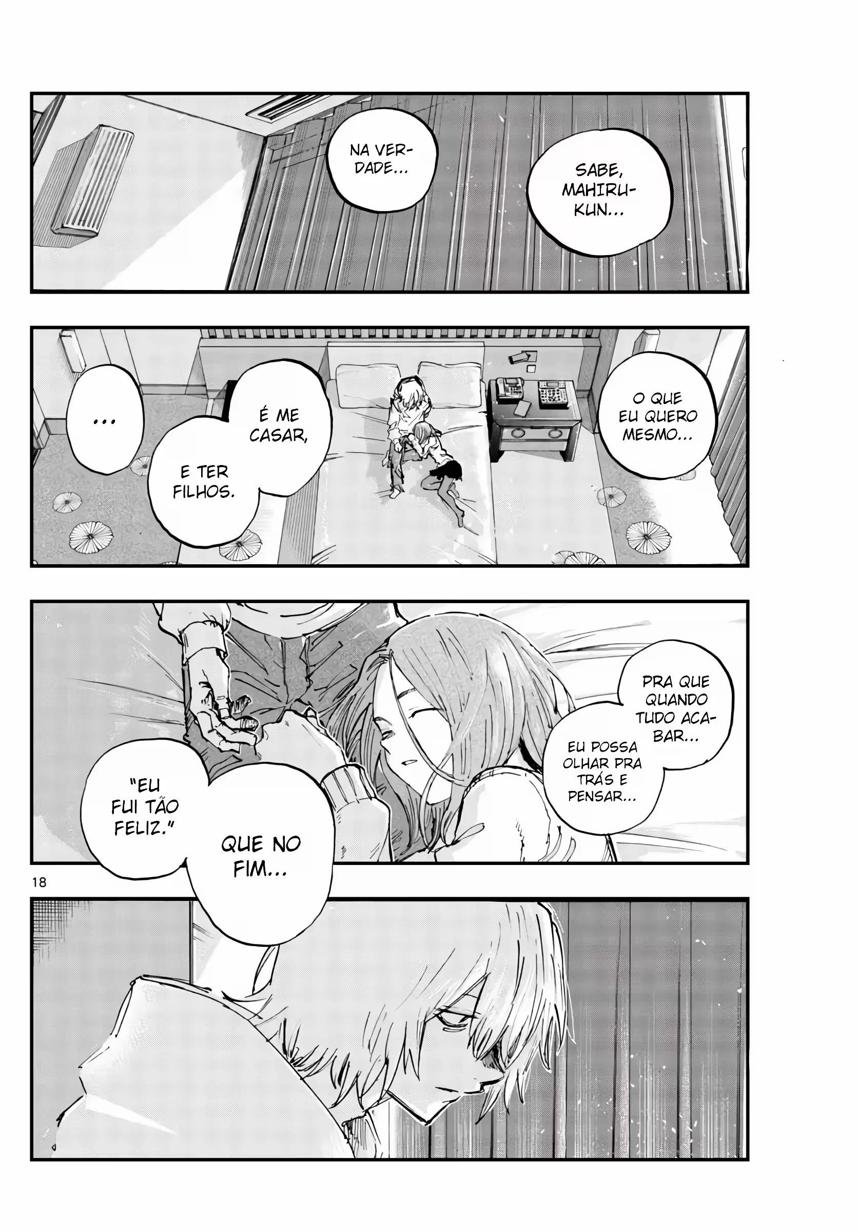 Yofukashi no uta Capítulo 158 Página 11