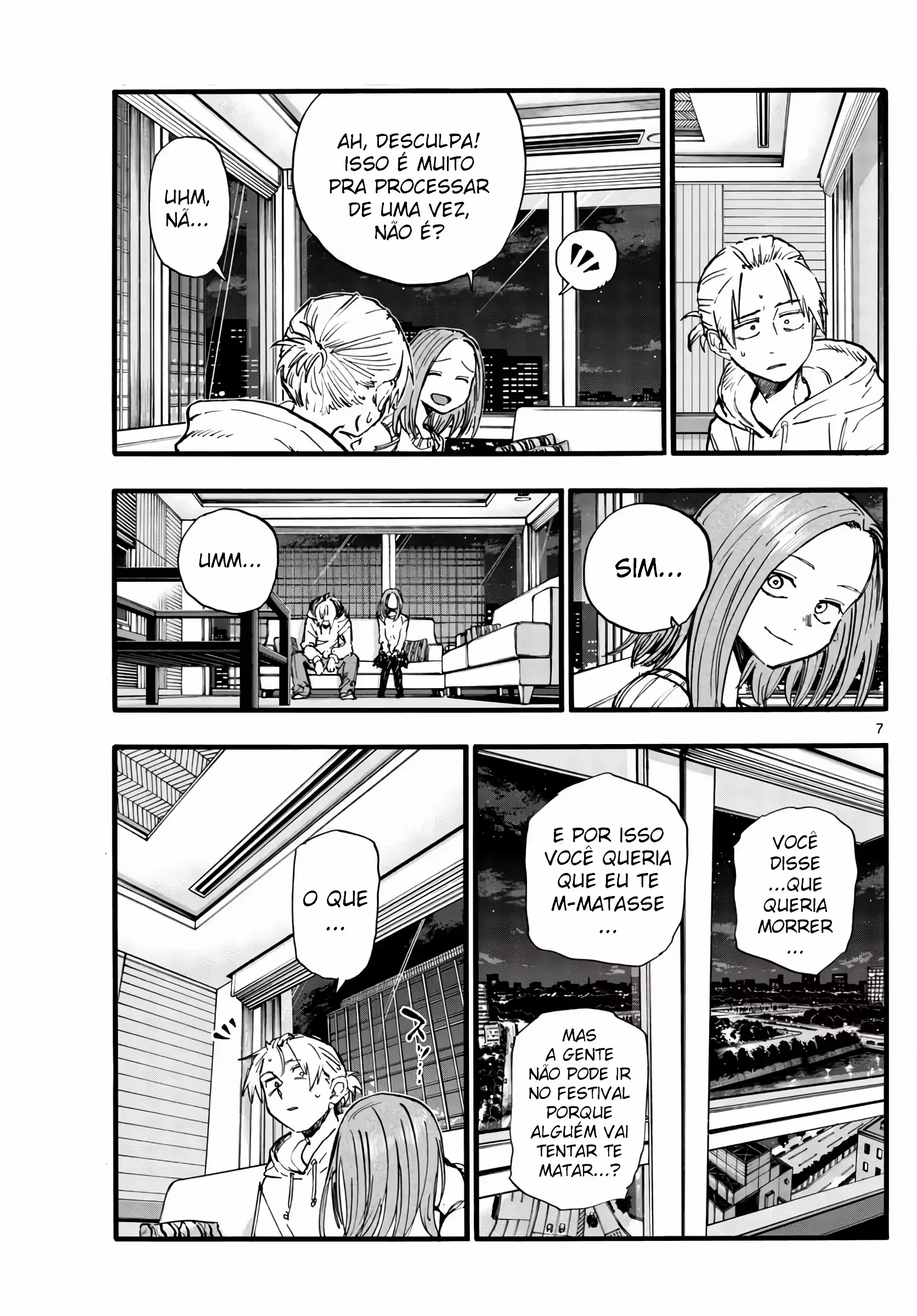 Yofukashi no uta Capítulo 158 Página 15