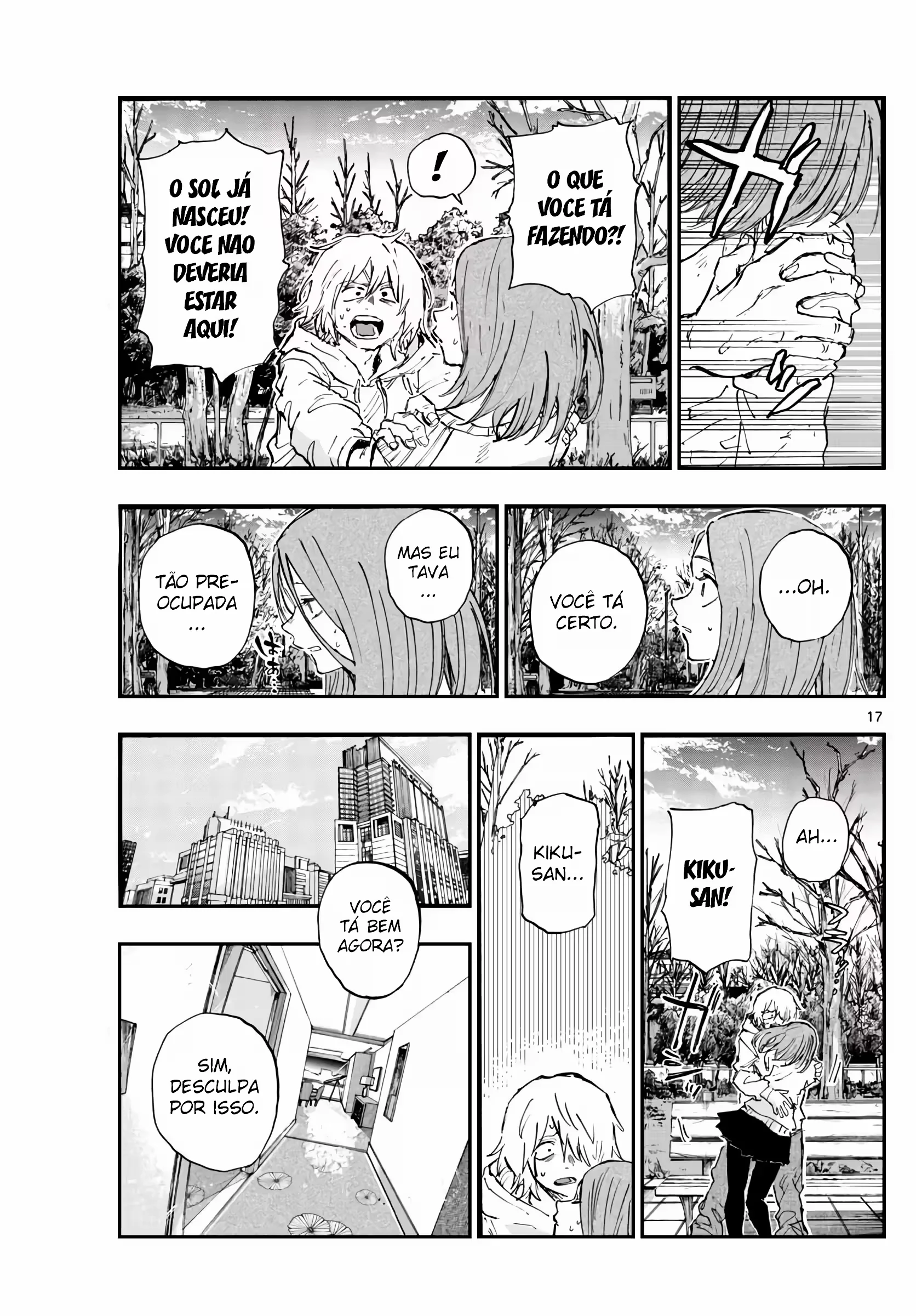 Yofukashi no uta Capítulo 158 Página 3
