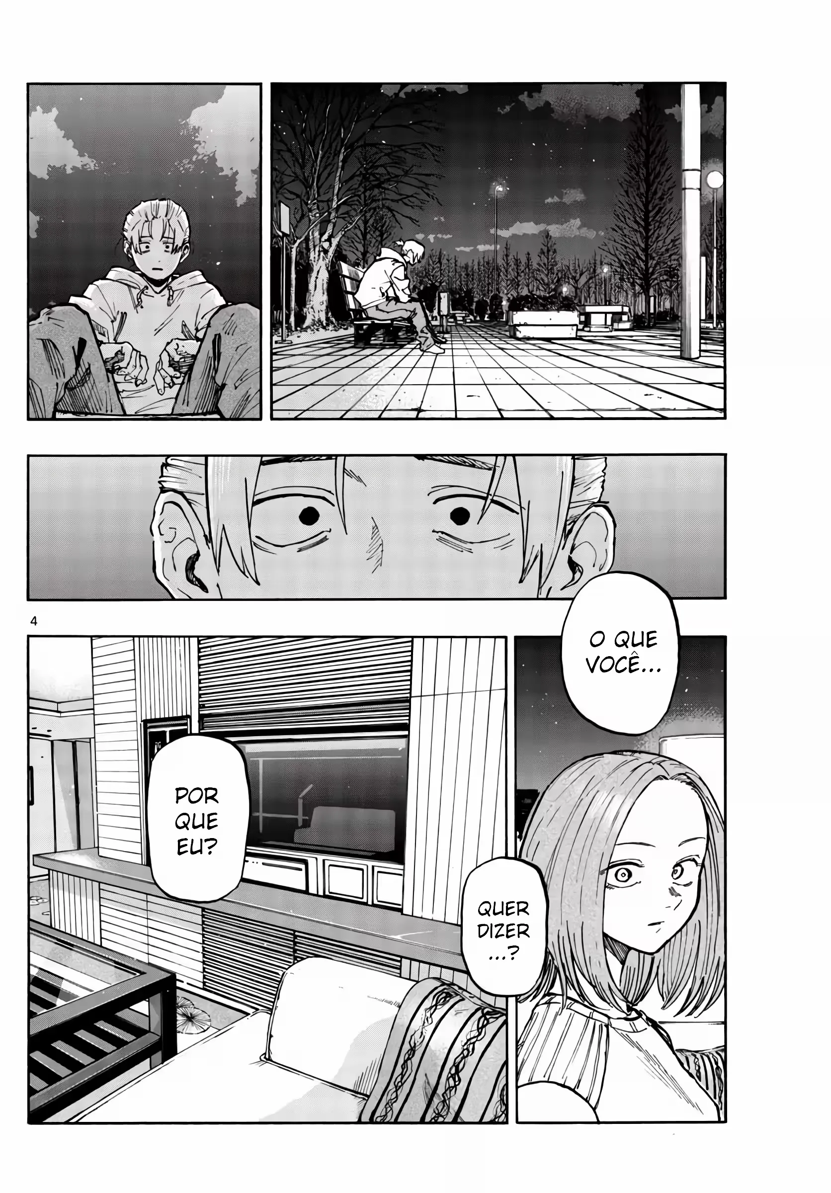 Yofukashi no uta Capítulo 158 Página 4