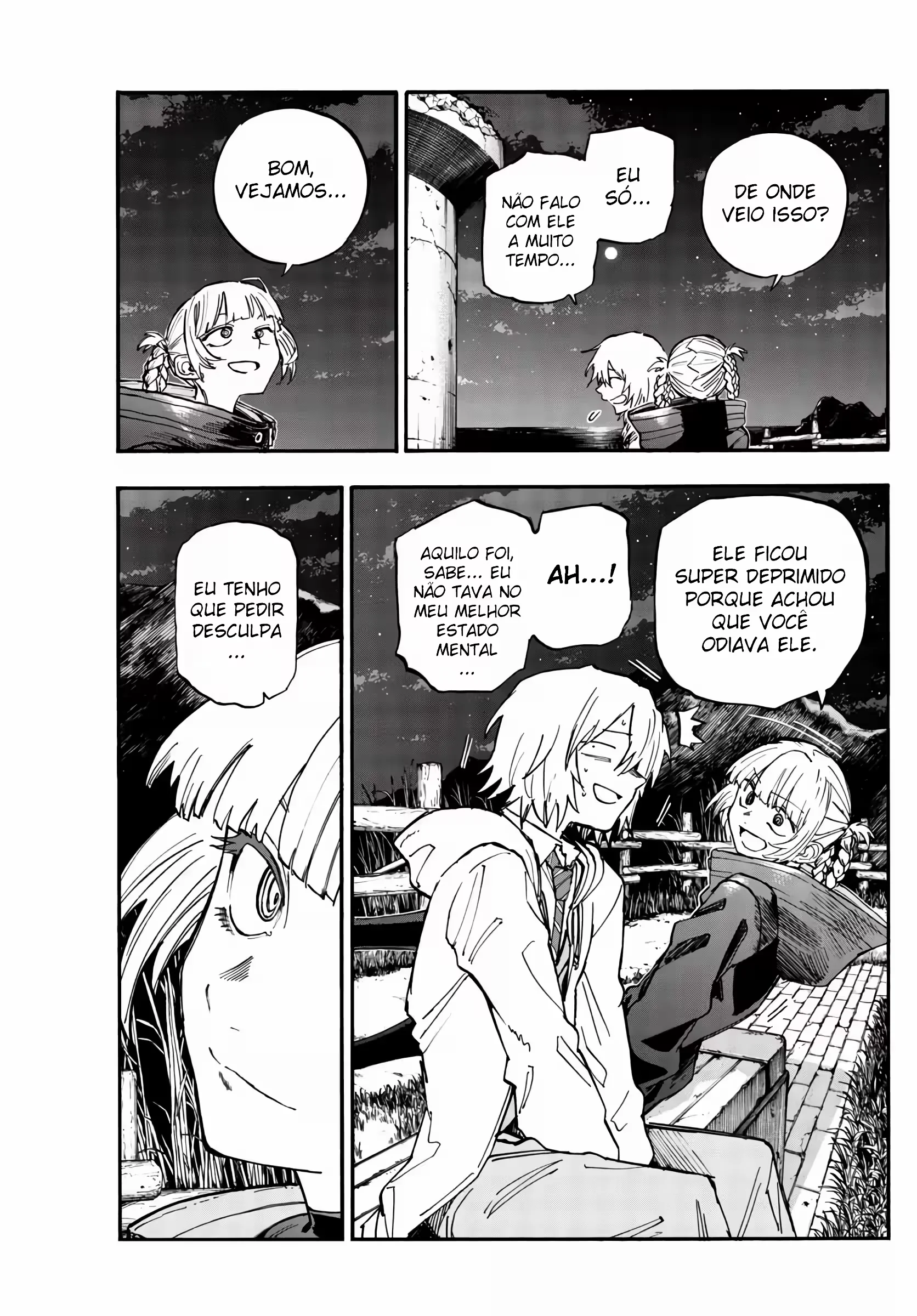 Yofukashi no uta Capítulo 159 Página 10