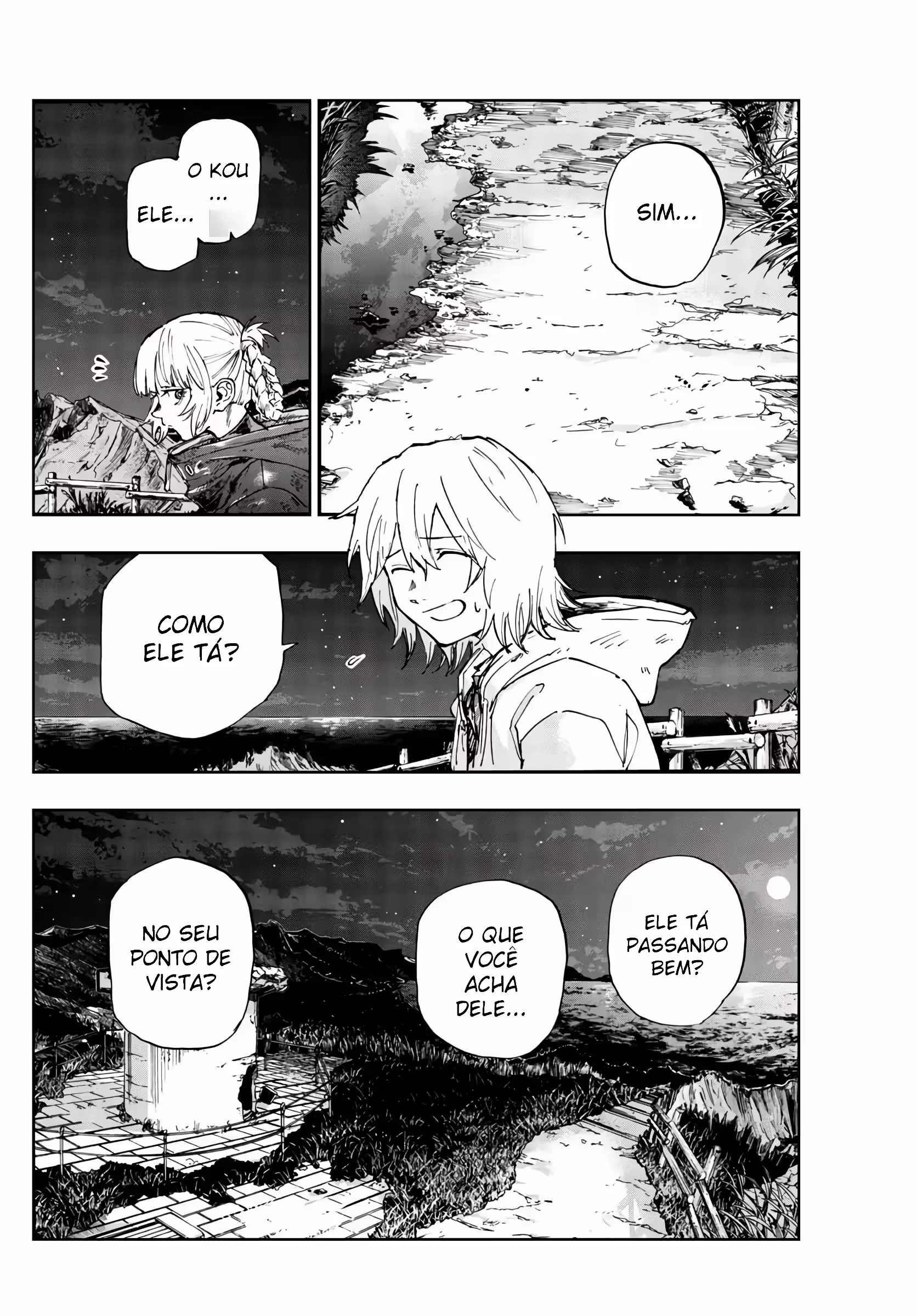 Yofukashi no uta Capítulo 159 Página 12