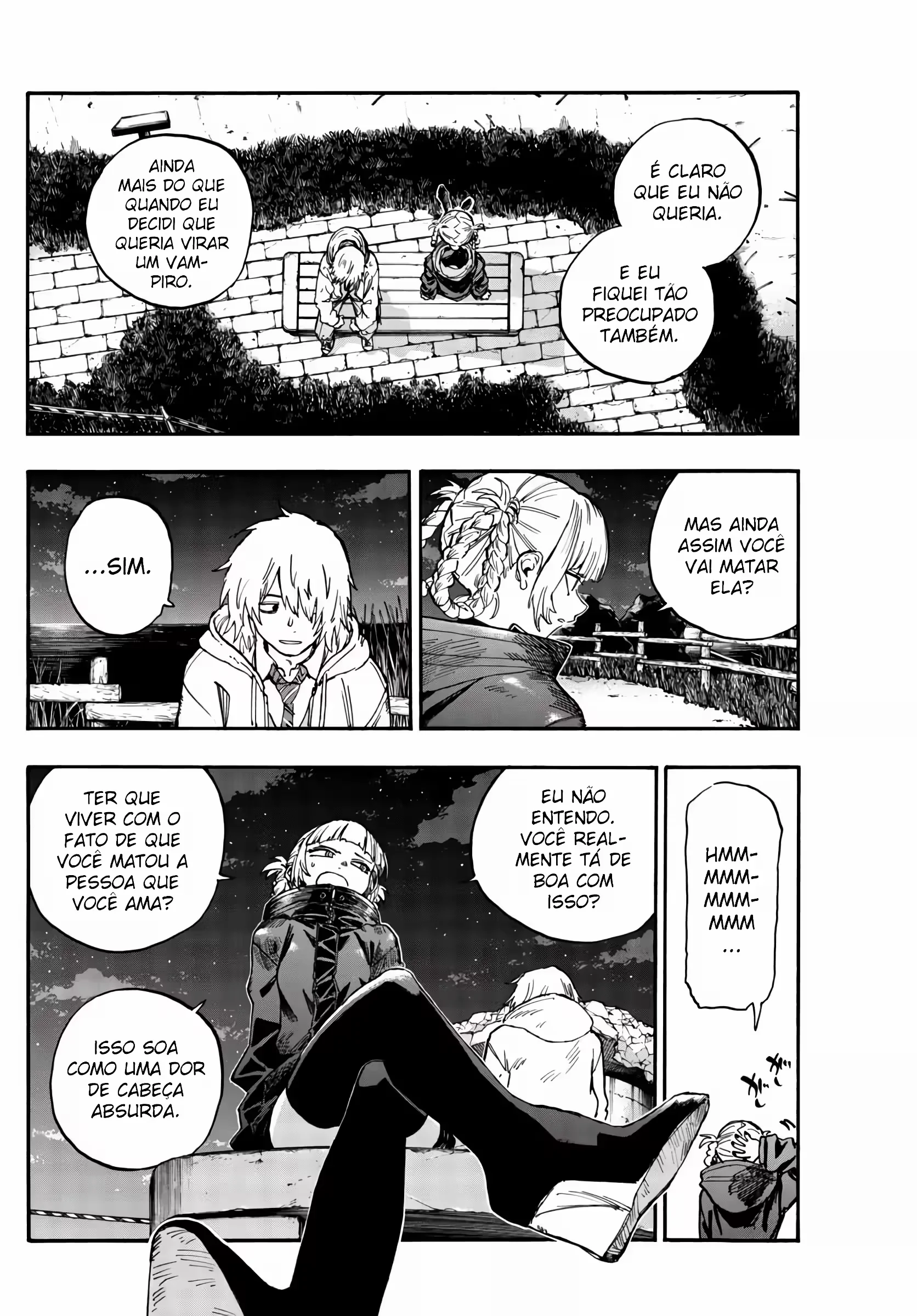 Yofukashi no uta Capítulo 159 Página 4