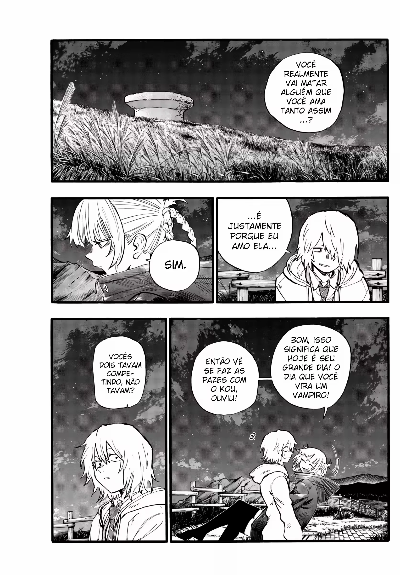 Yofukashi no uta Capítulo 159 Página 7