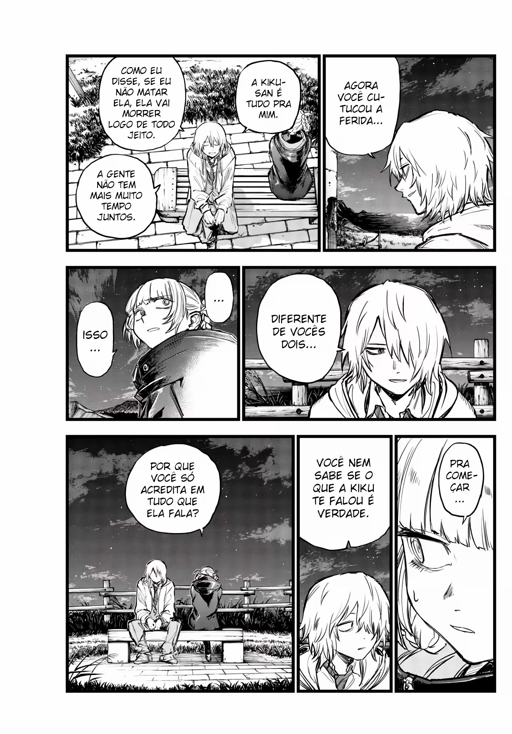 Yofukashi no uta Capítulo 159 Página 8