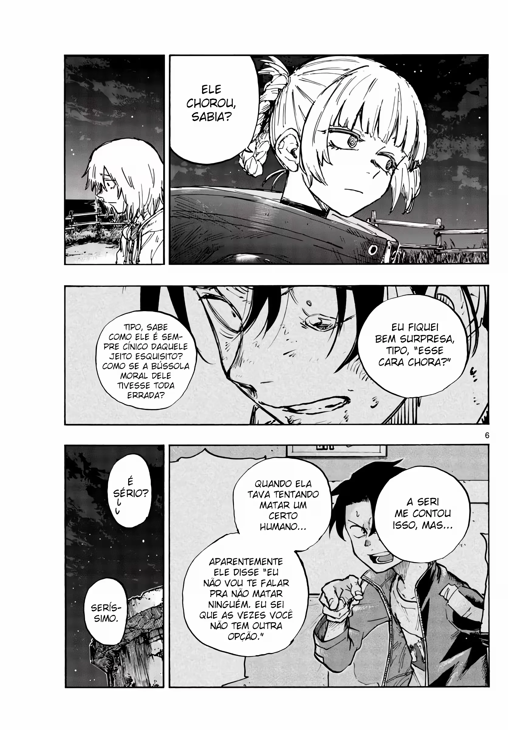 Yofukashi no uta Capítulo 160 Página 11