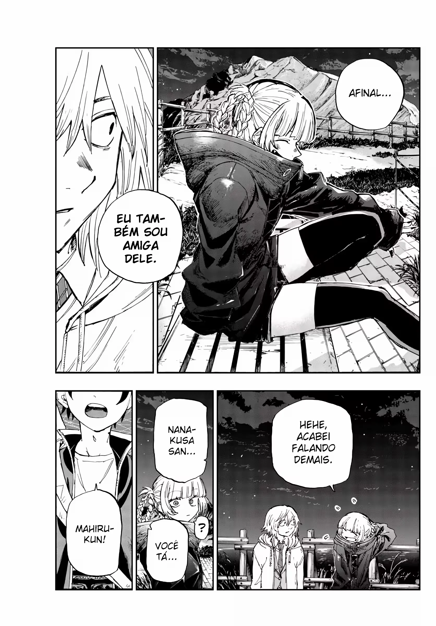 Yofukashi no uta Capítulo 160 Página 2