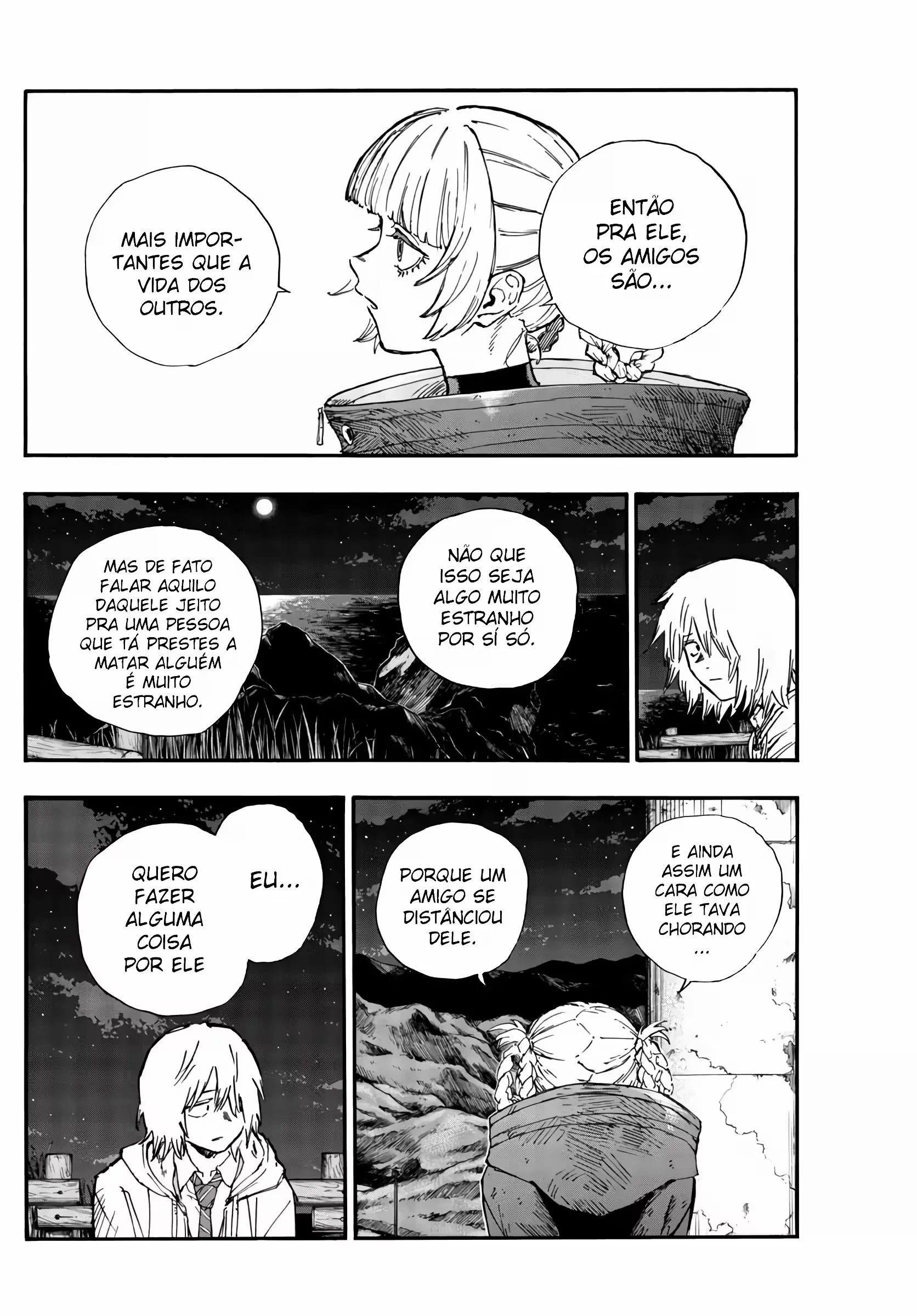 Yofukashi no uta Capítulo 160 Página 3