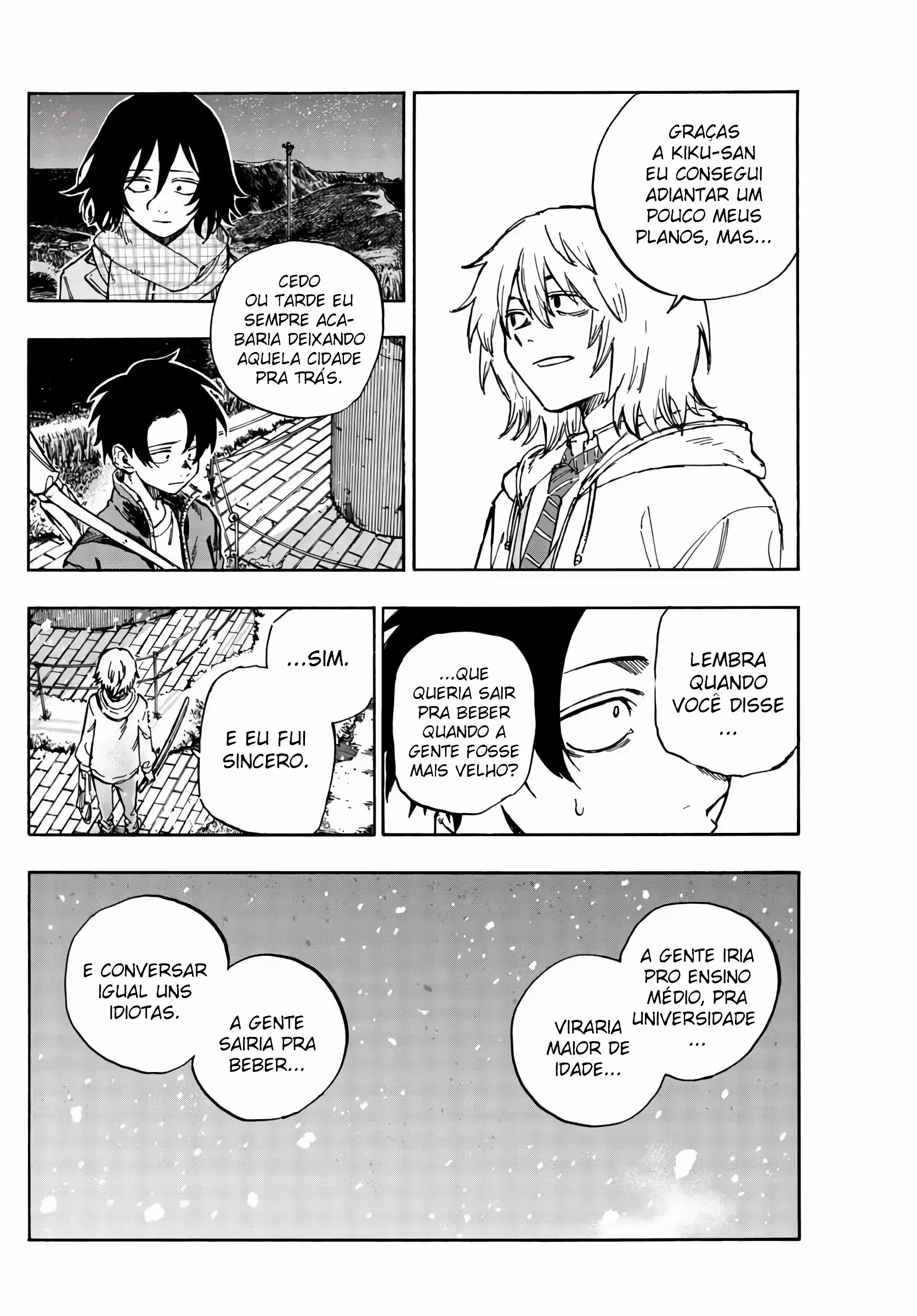 Yofukashi no uta Capítulo 161 Página 5