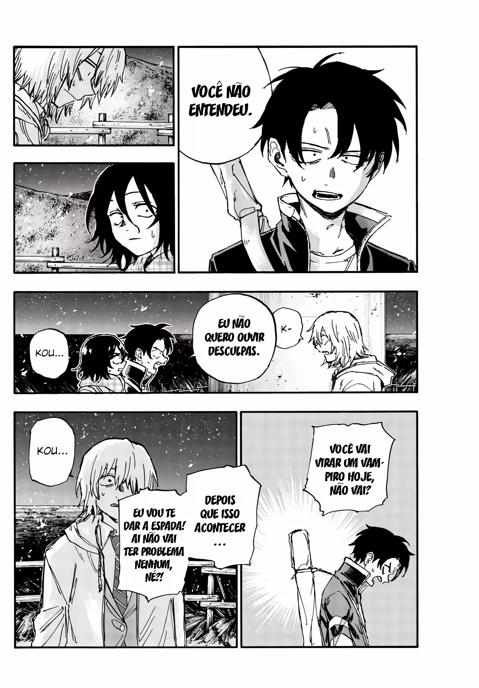 Yofukashi no uta Capítulo 161 Página 7