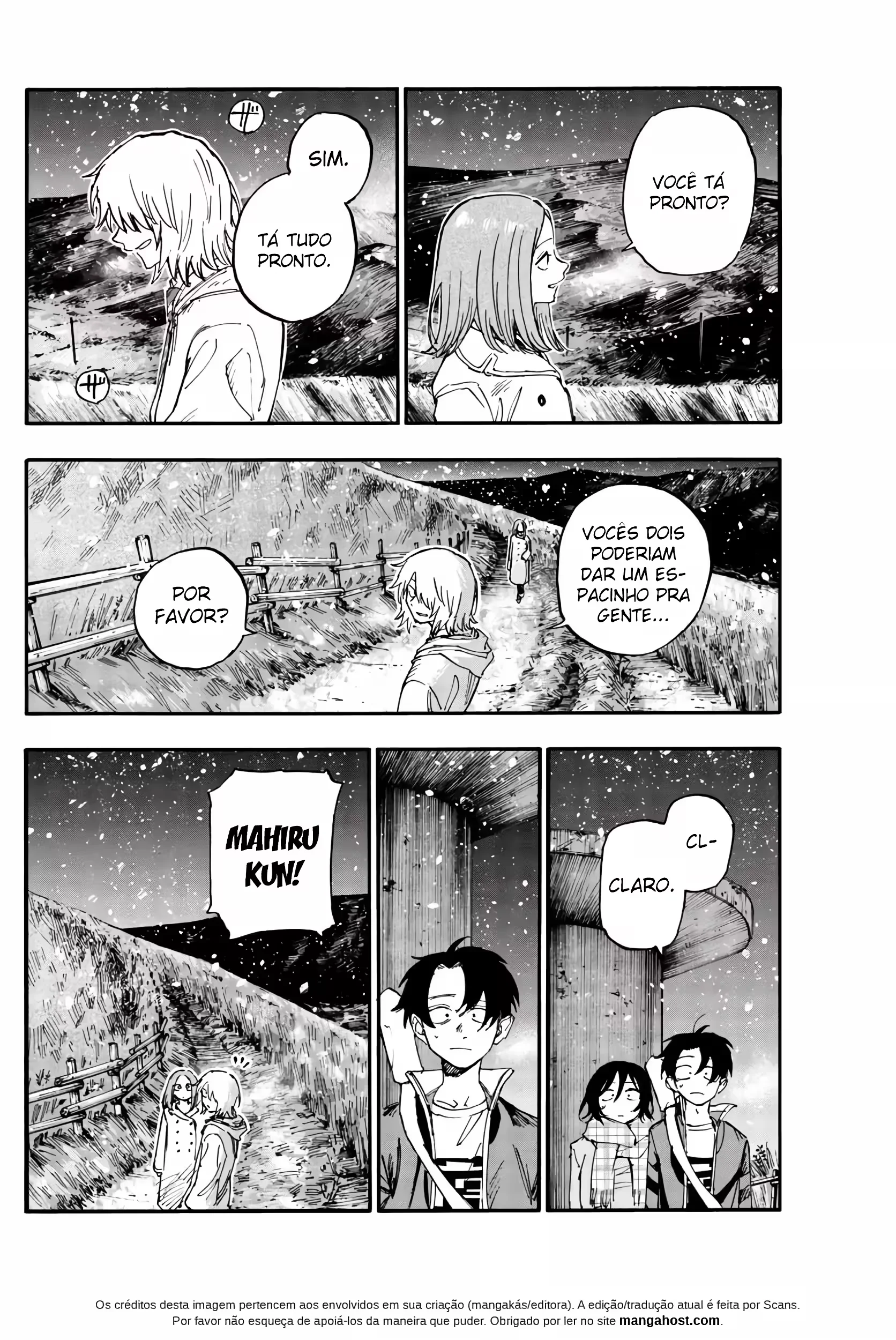 Yofukashi no uta Capítulo 162 Página 1