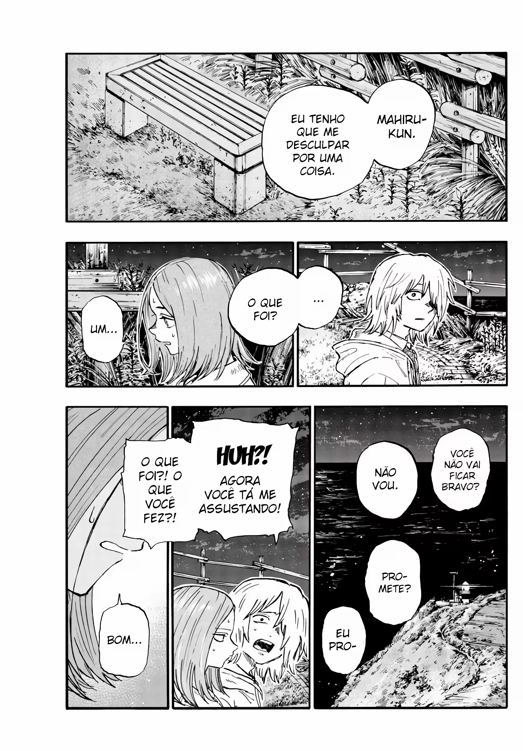 Yofukashi no uta Capítulo 163 Página 16