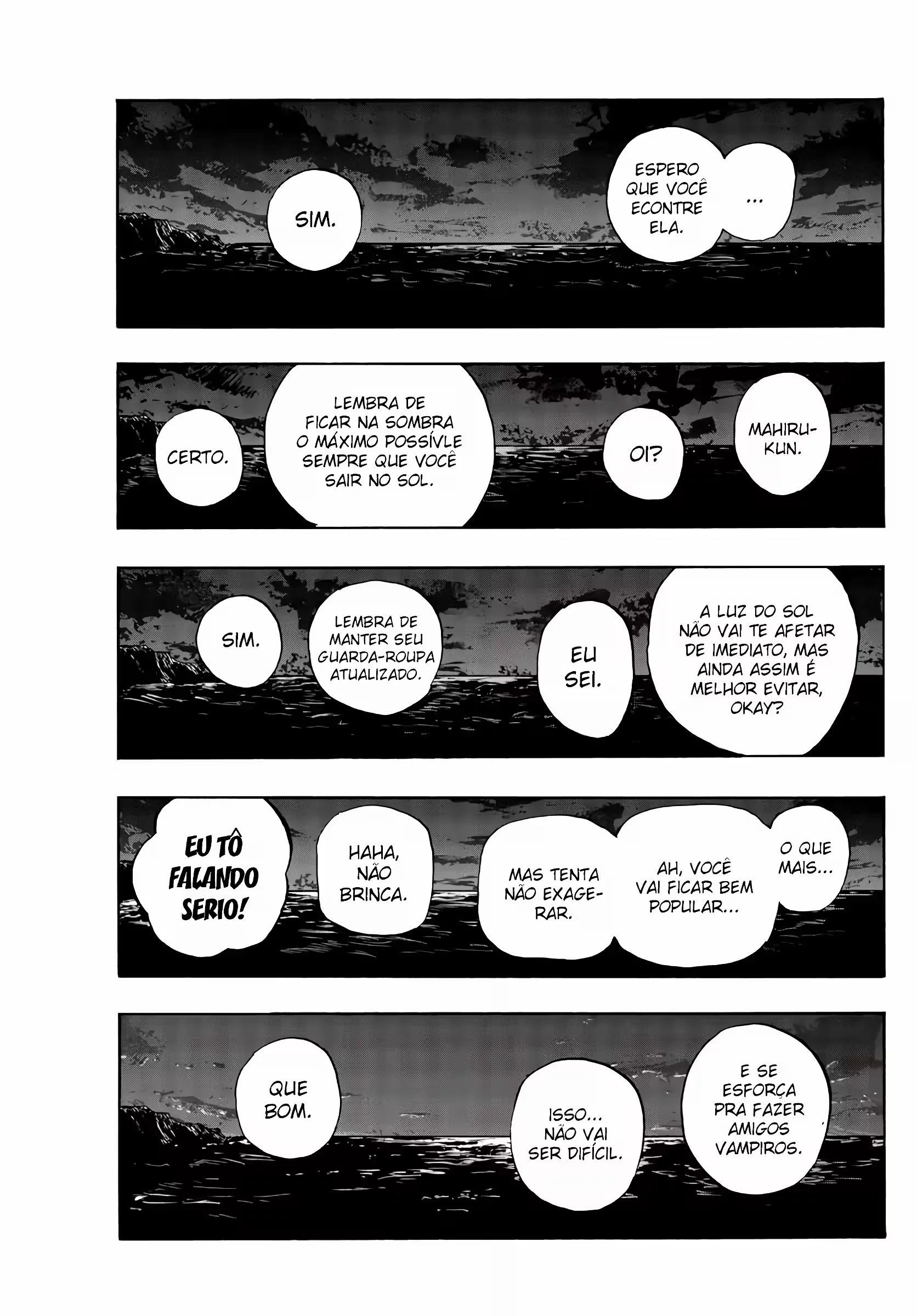 Yofukashi no uta Capítulo 163 Página 6