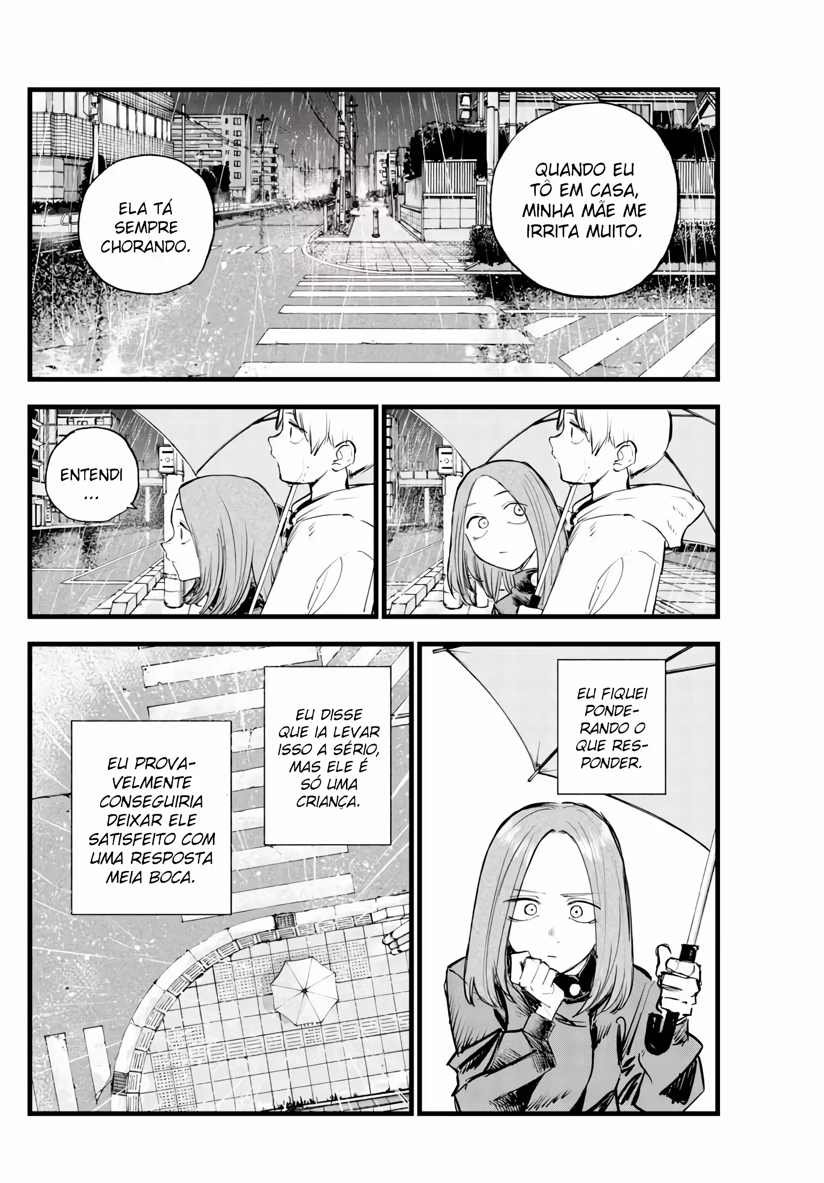 Yofukashi no uta Capítulo 164 Página 3