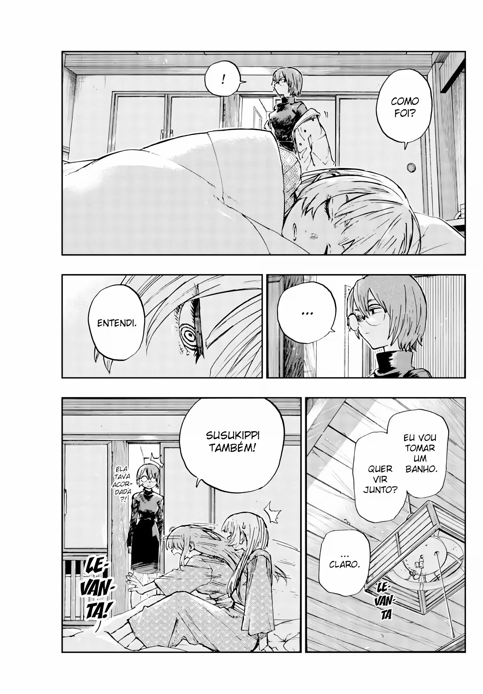 Yofukashi no uta Capítulo 165 Página 15