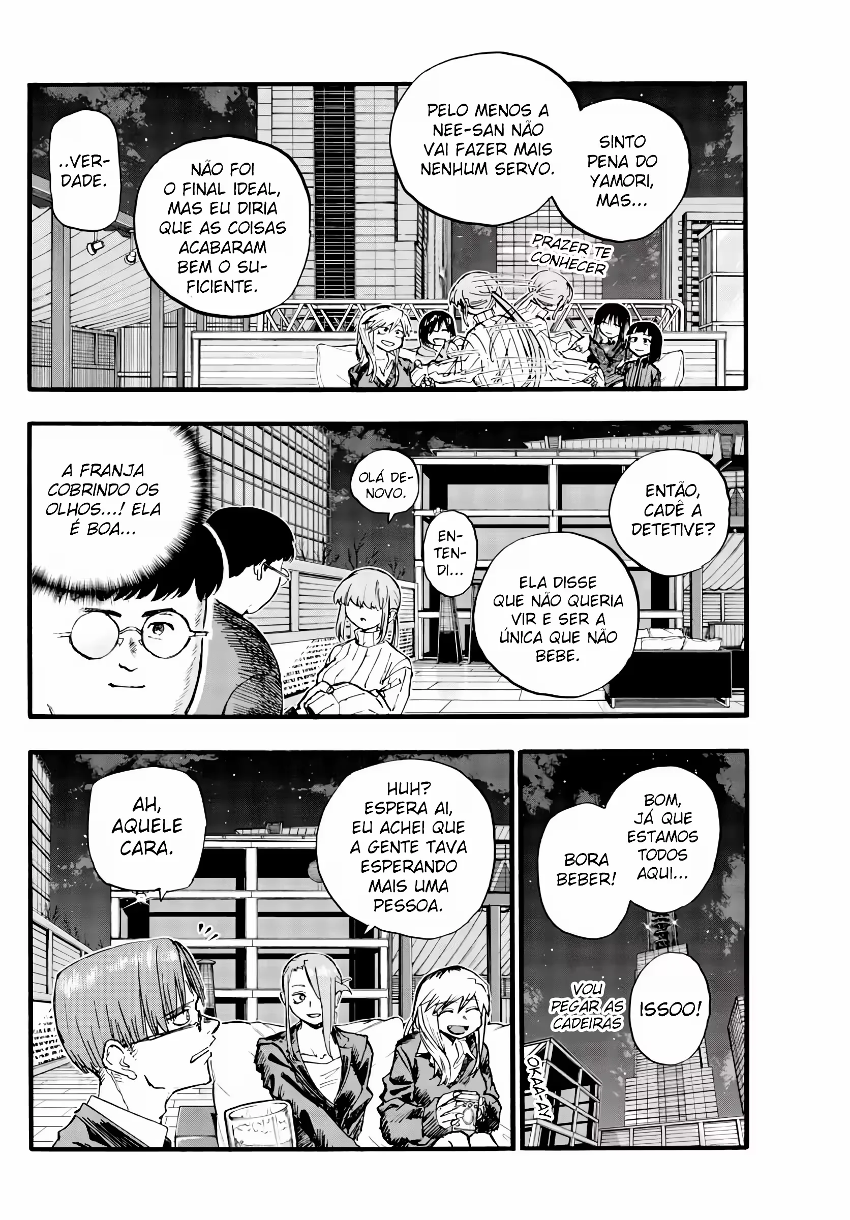 Yofukashi no uta Capítulo 166 Página 15