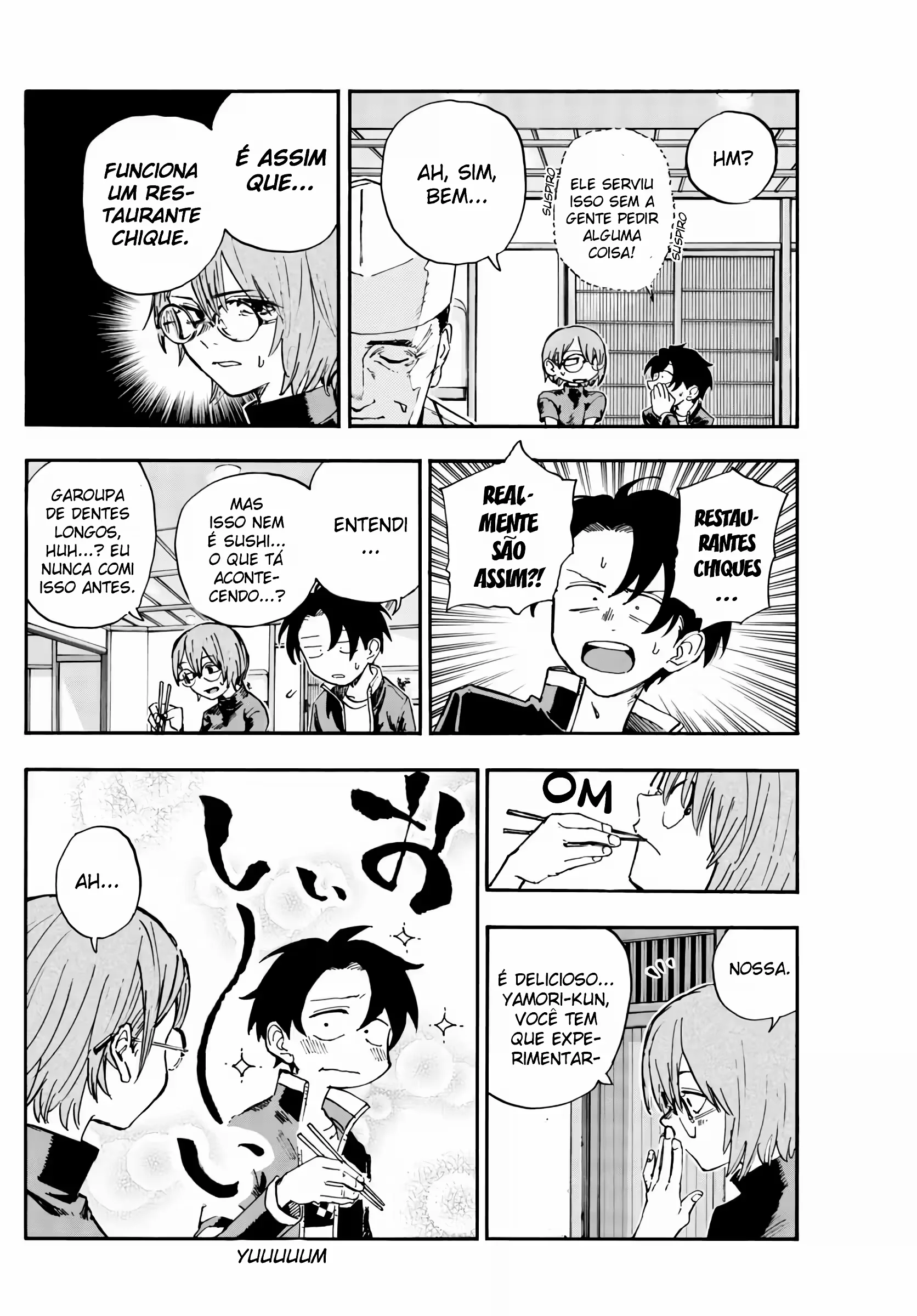 Yofukashi no uta Capítulo 167 Página 10