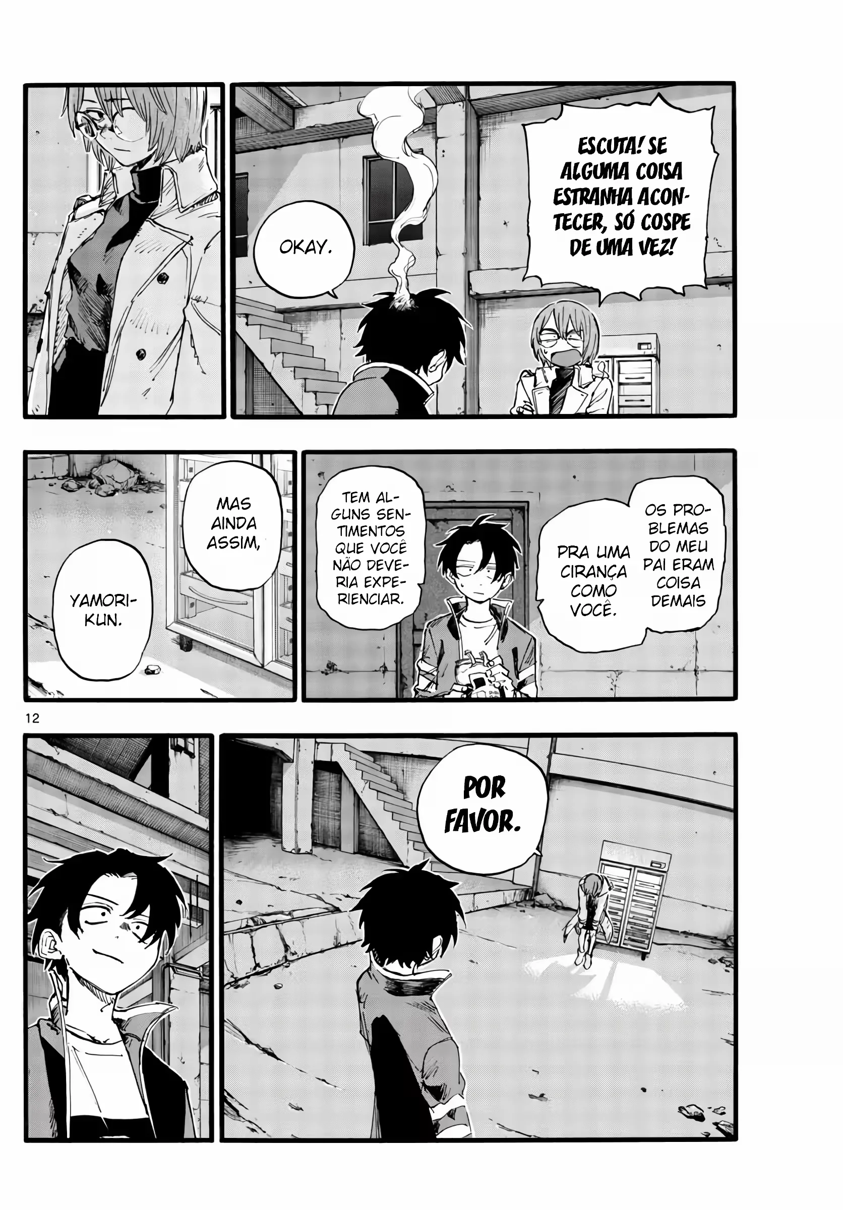 Yofukashi no uta Capítulo 168 Página 11
