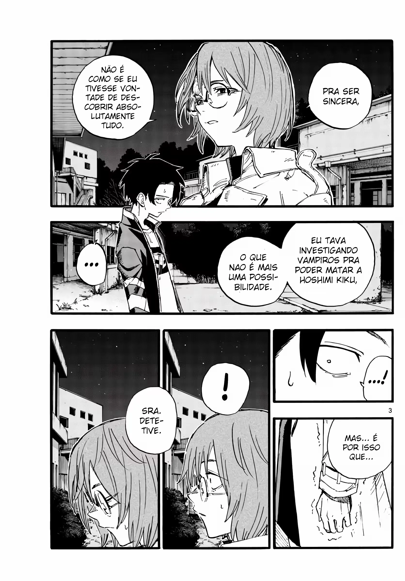 Yofukashi no uta Capítulo 168 Página 17