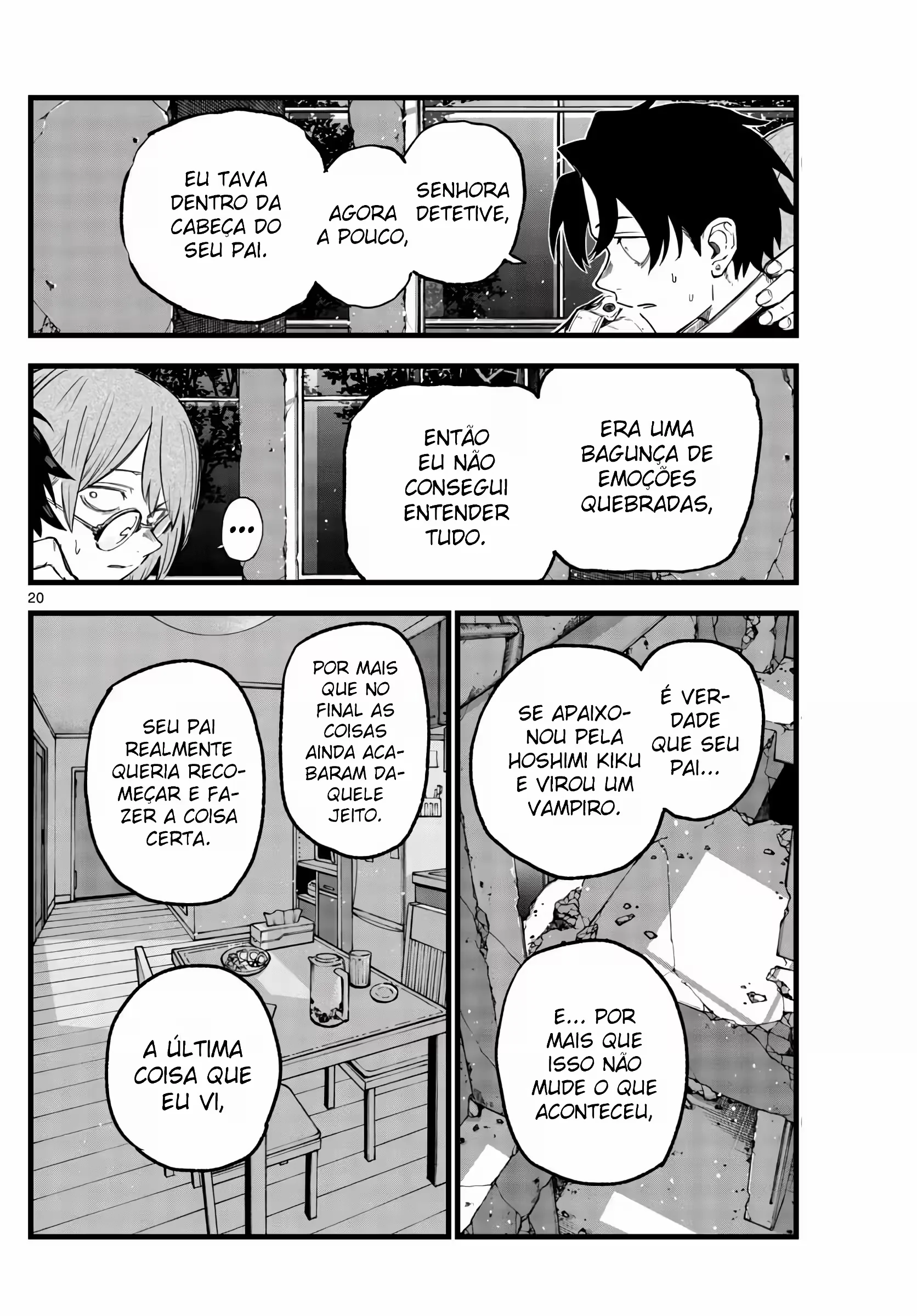 Yofukashi no uta Capítulo 168 Página 4