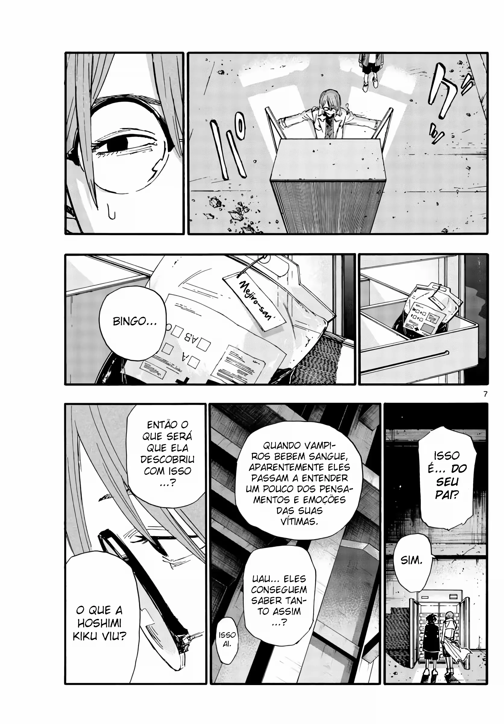 Yofukashi no uta Capítulo 168 Página 5