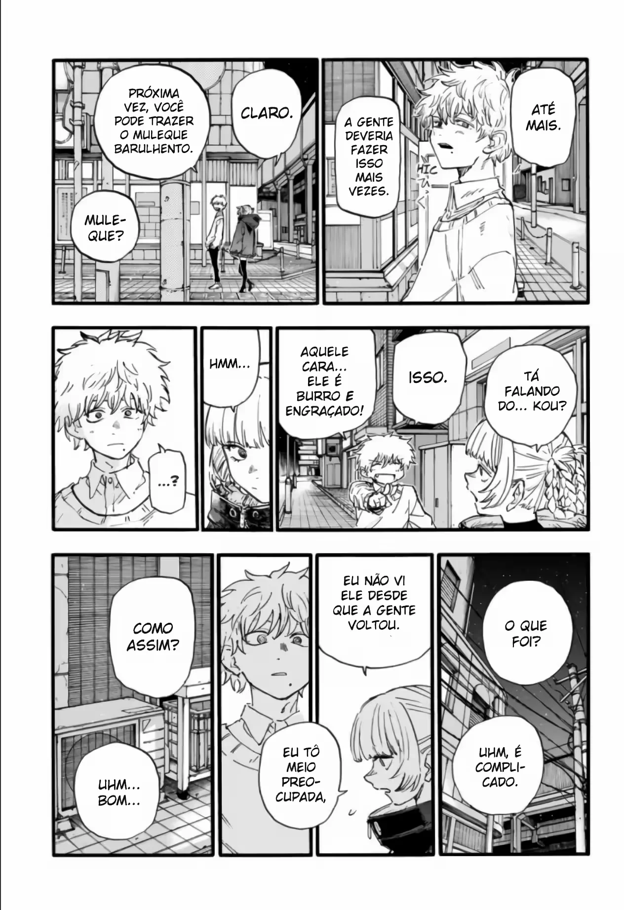Yofukashi no uta Capítulo 169 Página 1