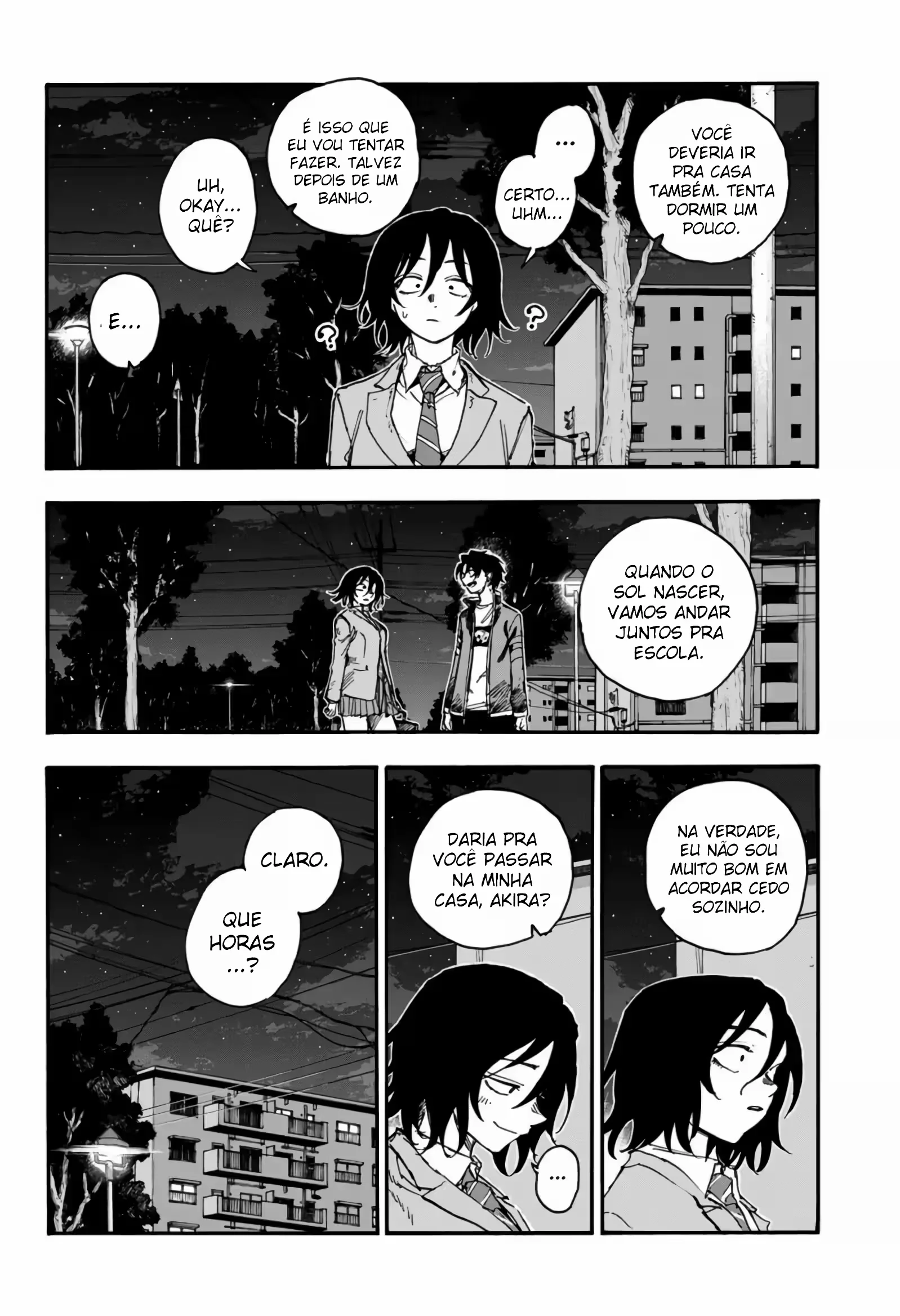 Yofukashi no uta Capítulo 172 Página 3