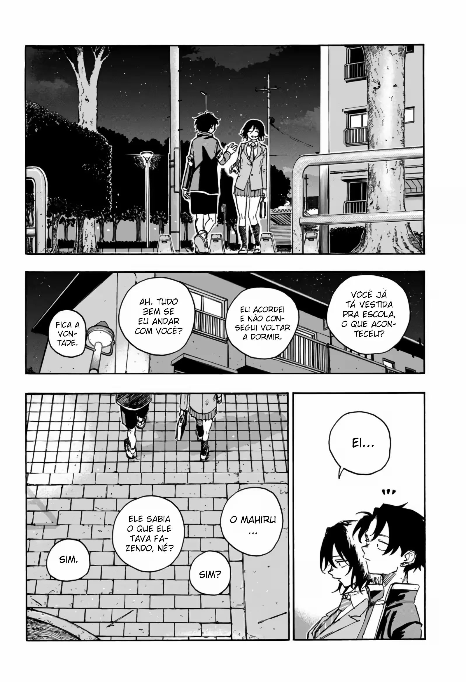Yofukashi no uta Capítulo 172 Página 7